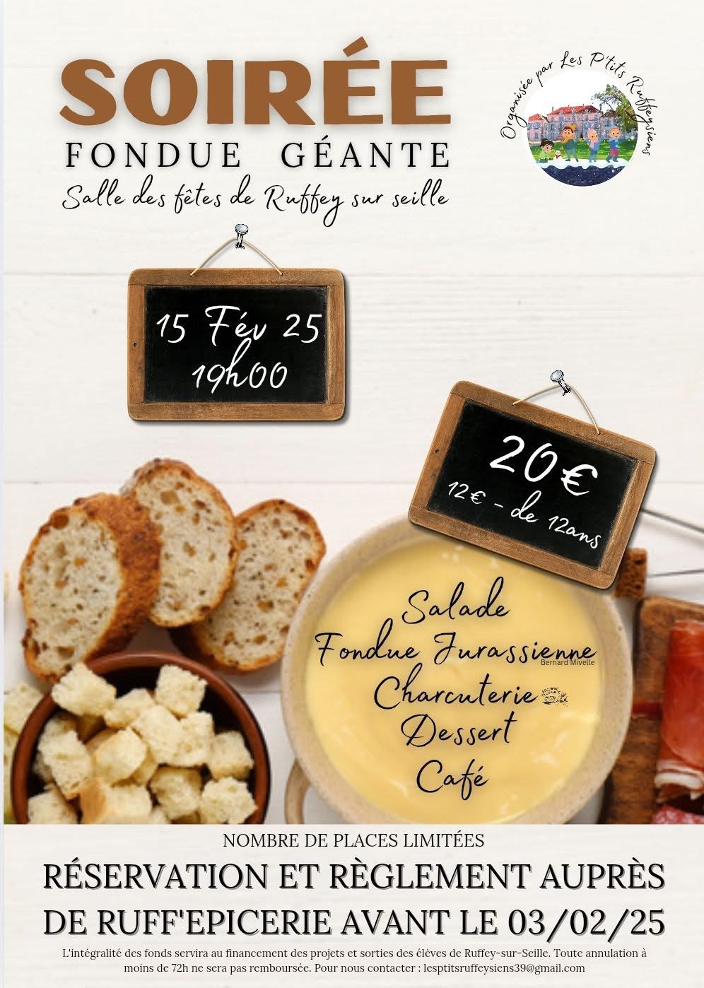 Fondue géante ruffey