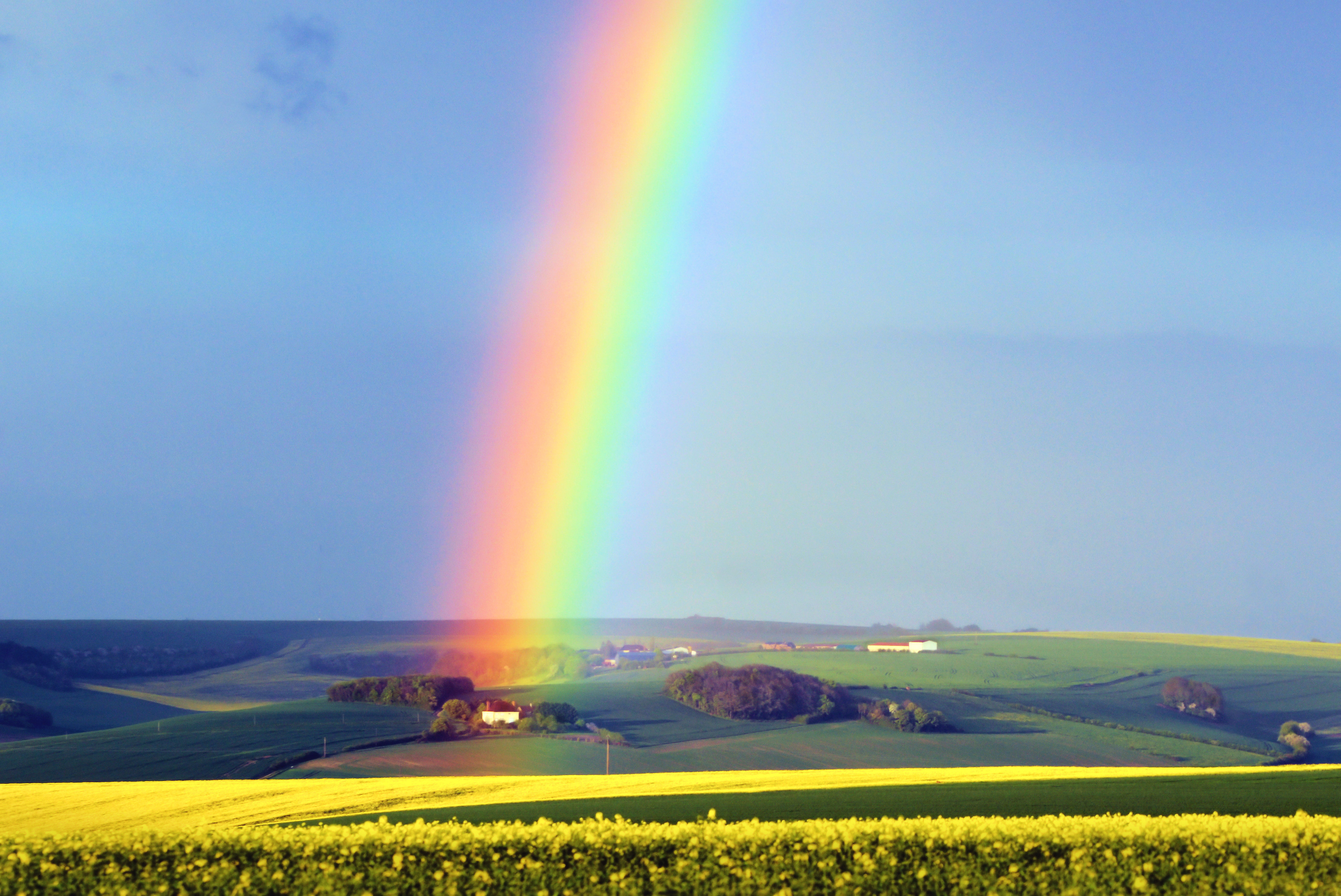 Arc-en-ciel en Forterre - Mai 2013