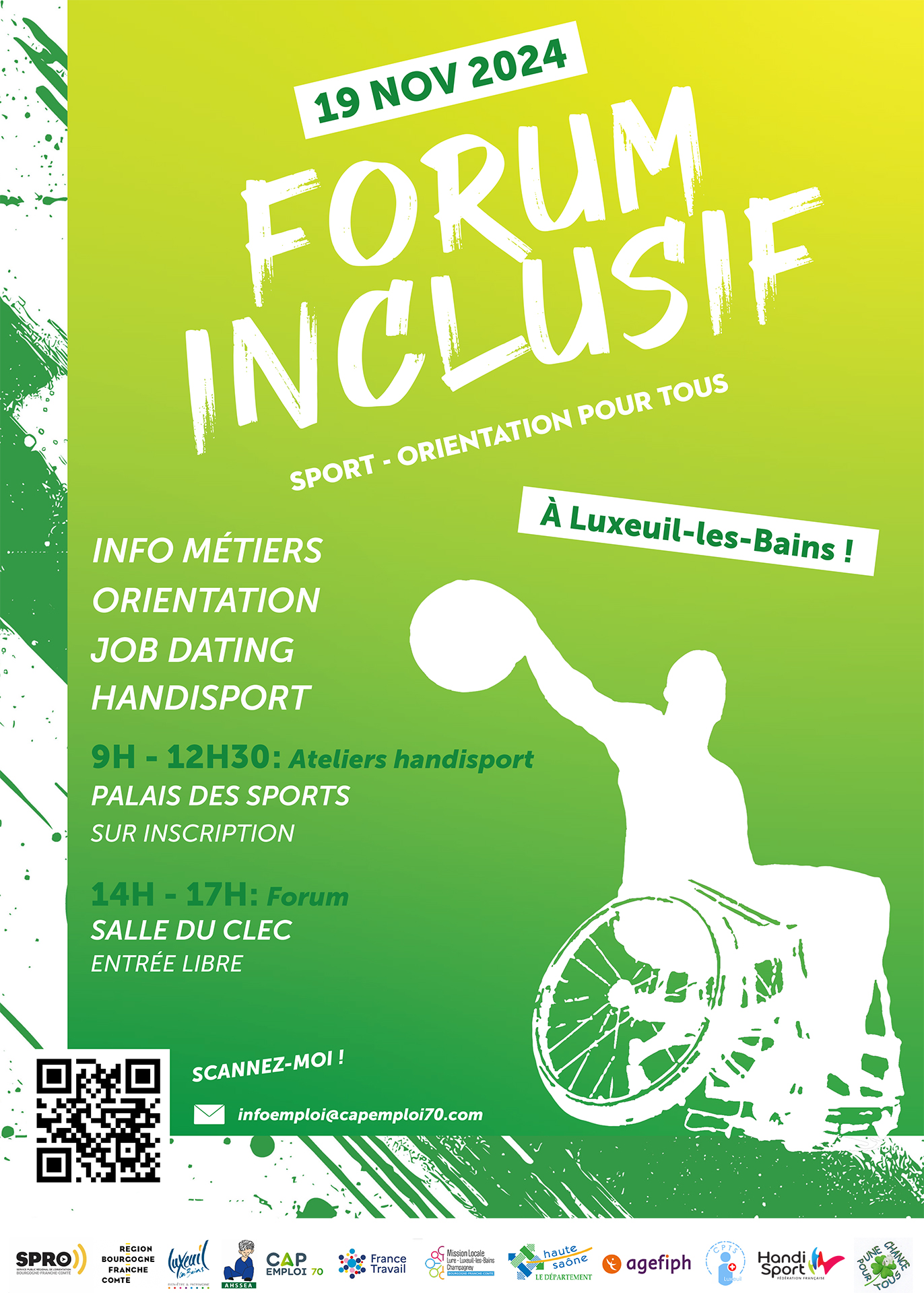 Forum inclusif - 19 NOVEMBRE 2024