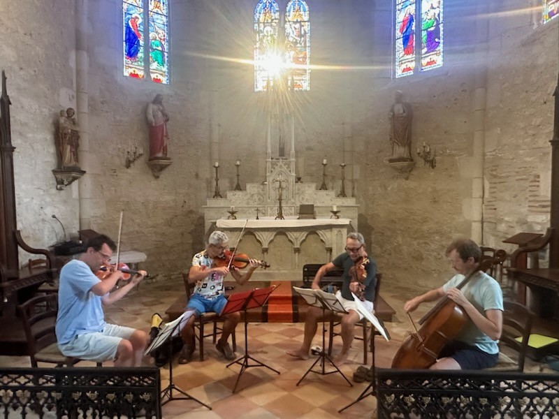 Concerts du quatuor à cordes "Hermione"