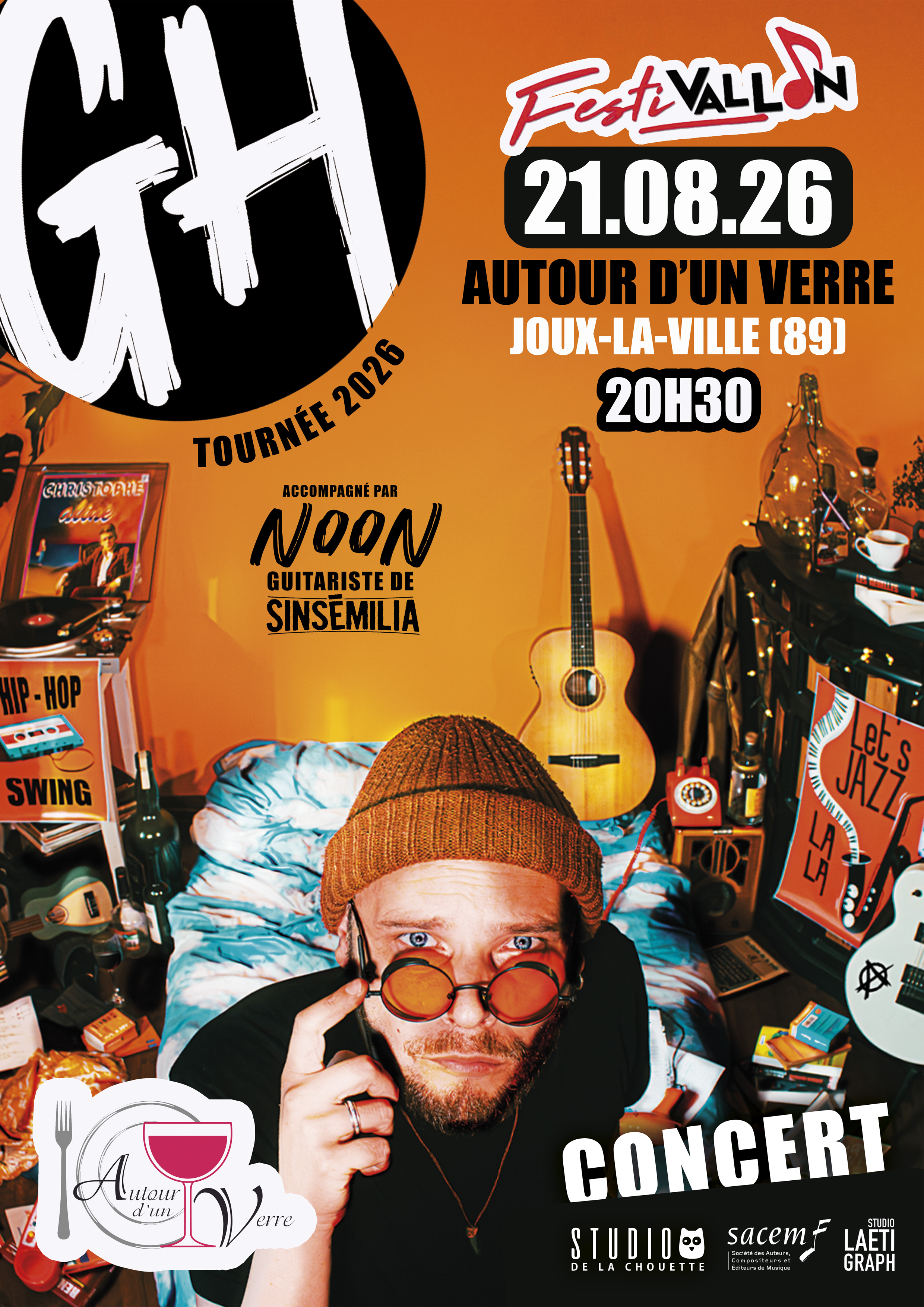 CONCERT FESTIVALLON : GH CHEZ AUTOUR D'UN VERRE