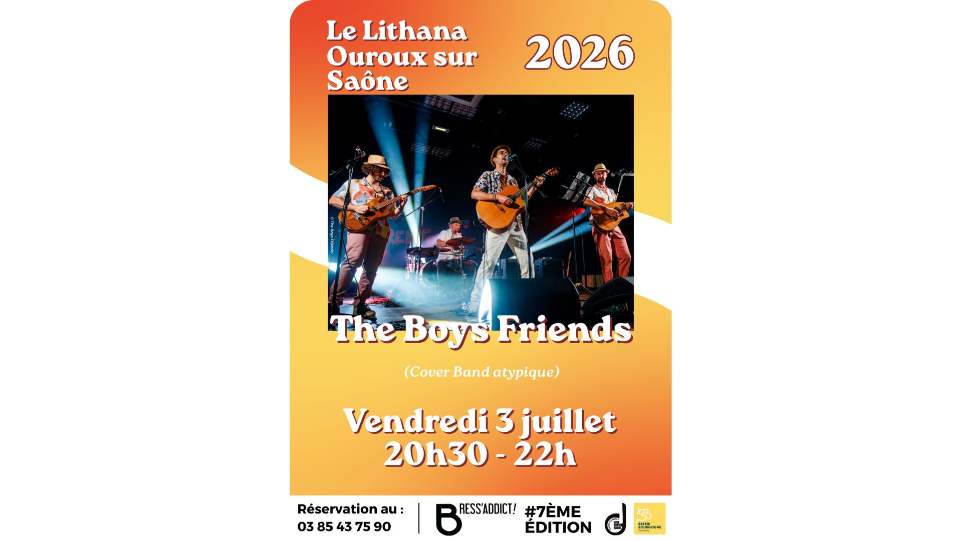 Garçon, la note : The Boys Friends au Lithana