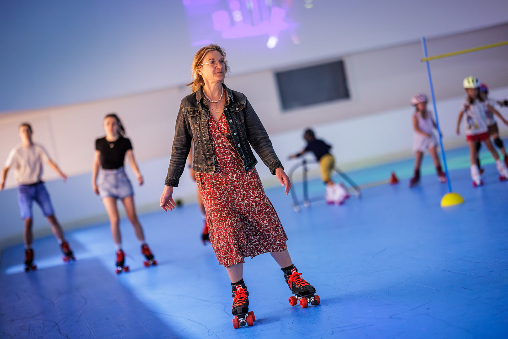 Programme estival de notre patinoire : piste de roller