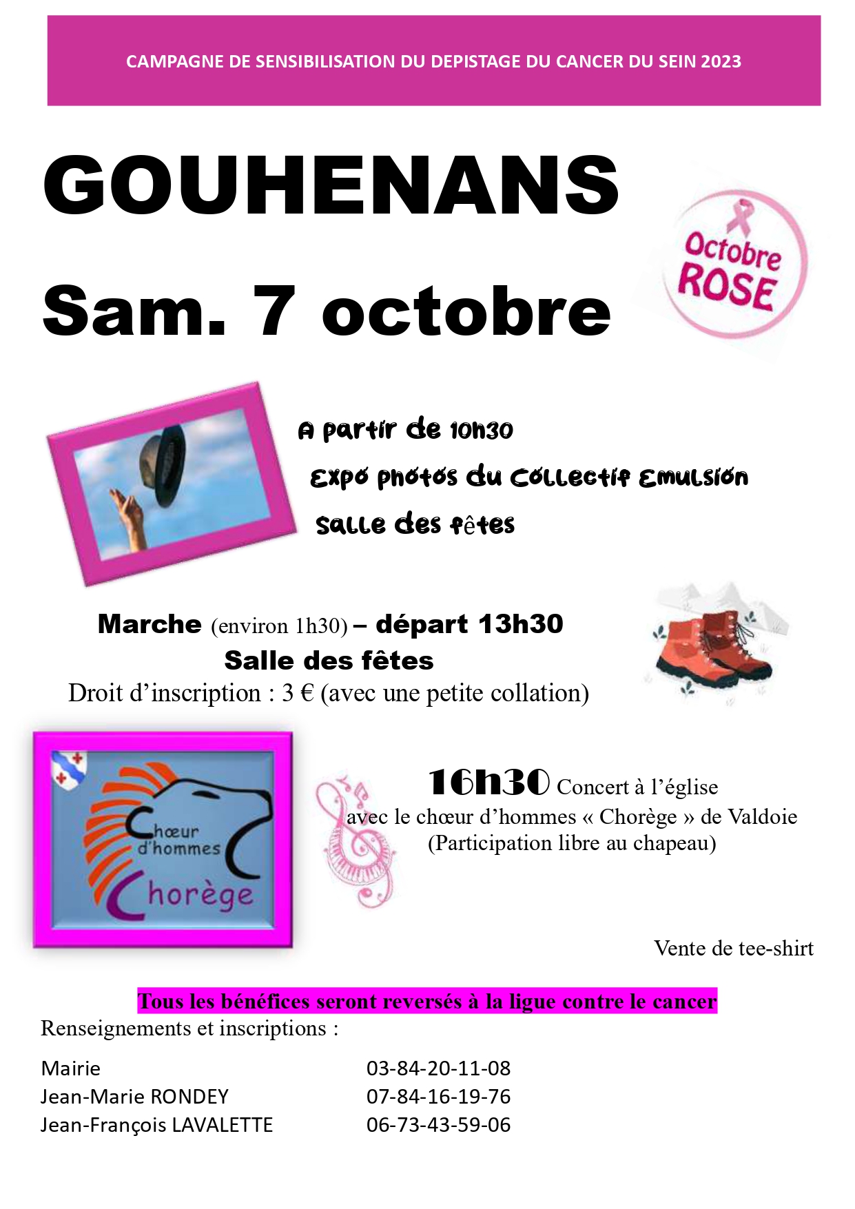 GOUHENANS octobre rose