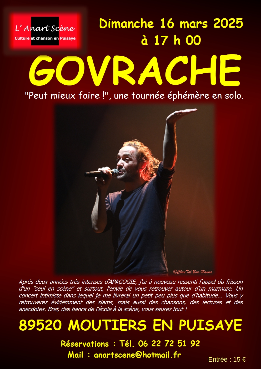 GOVRACHE en concert solo