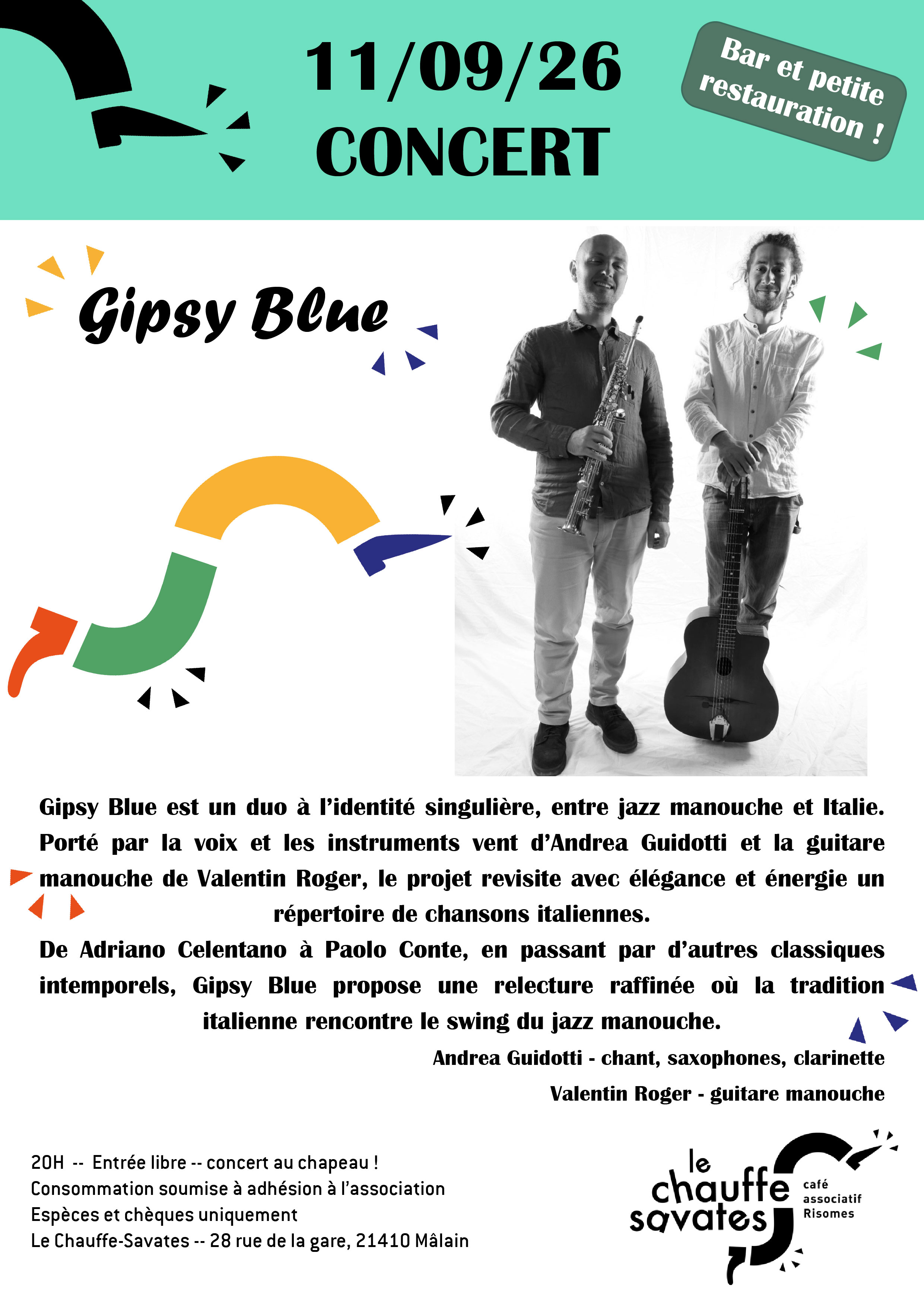 Concert Duo Gipsy Blue