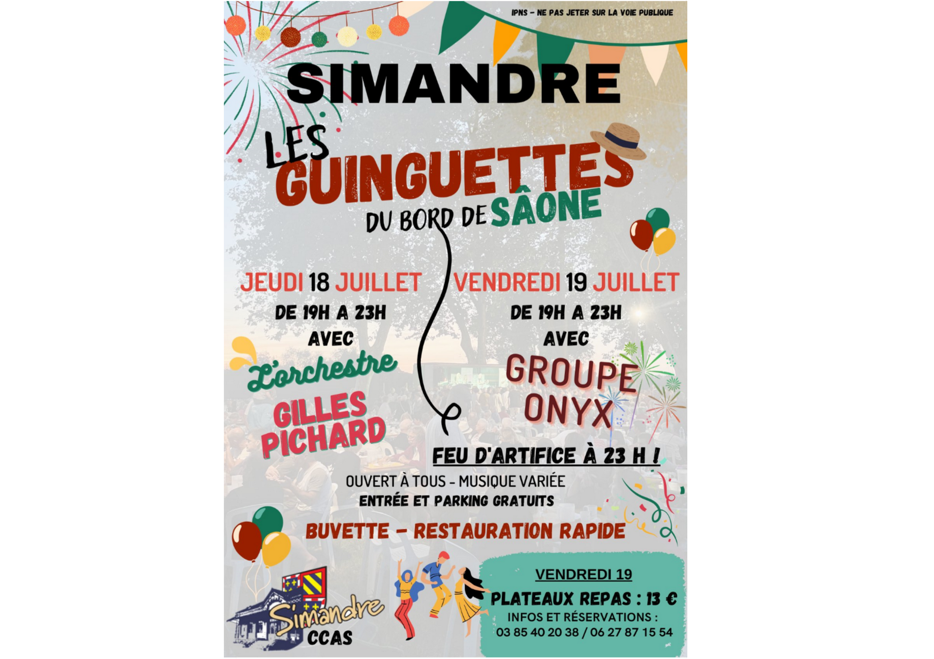 Guinguettes du bord de Saône