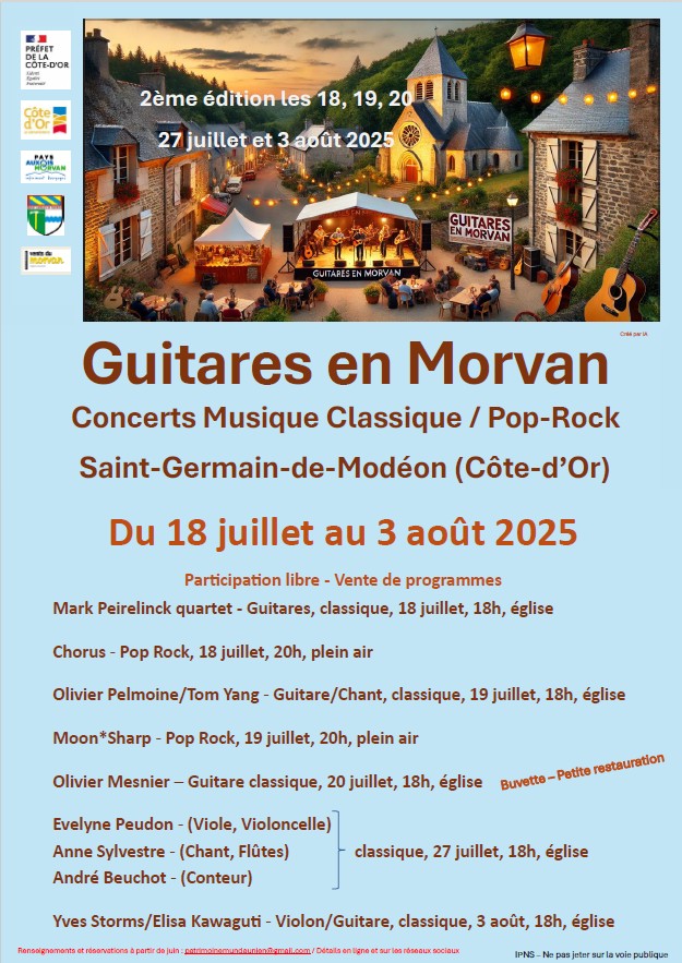 Affiche concerts