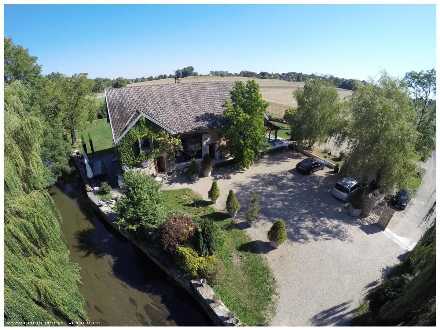 Le Moulin du Coq, côté Rivière