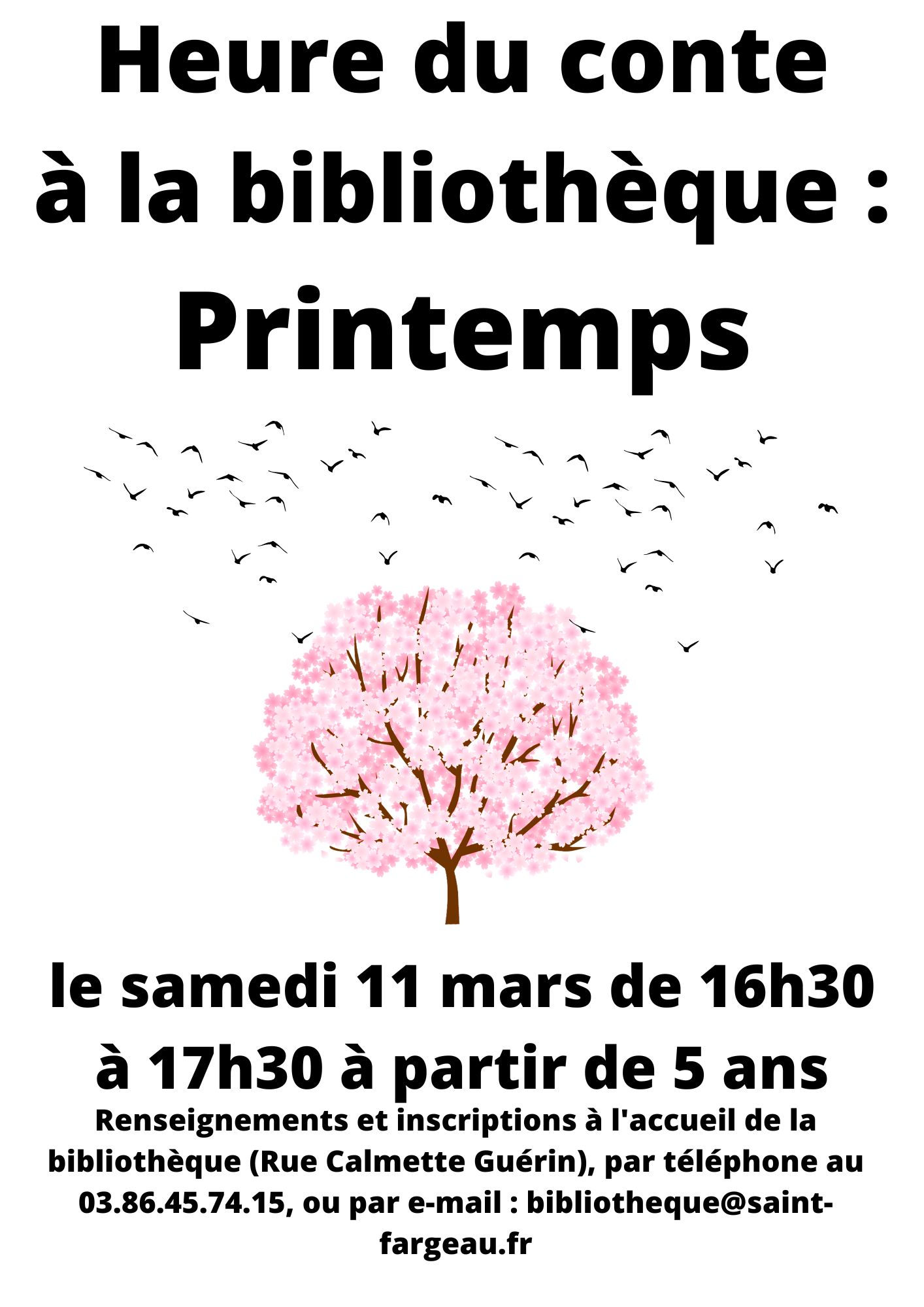 Heure du conte du Printemps