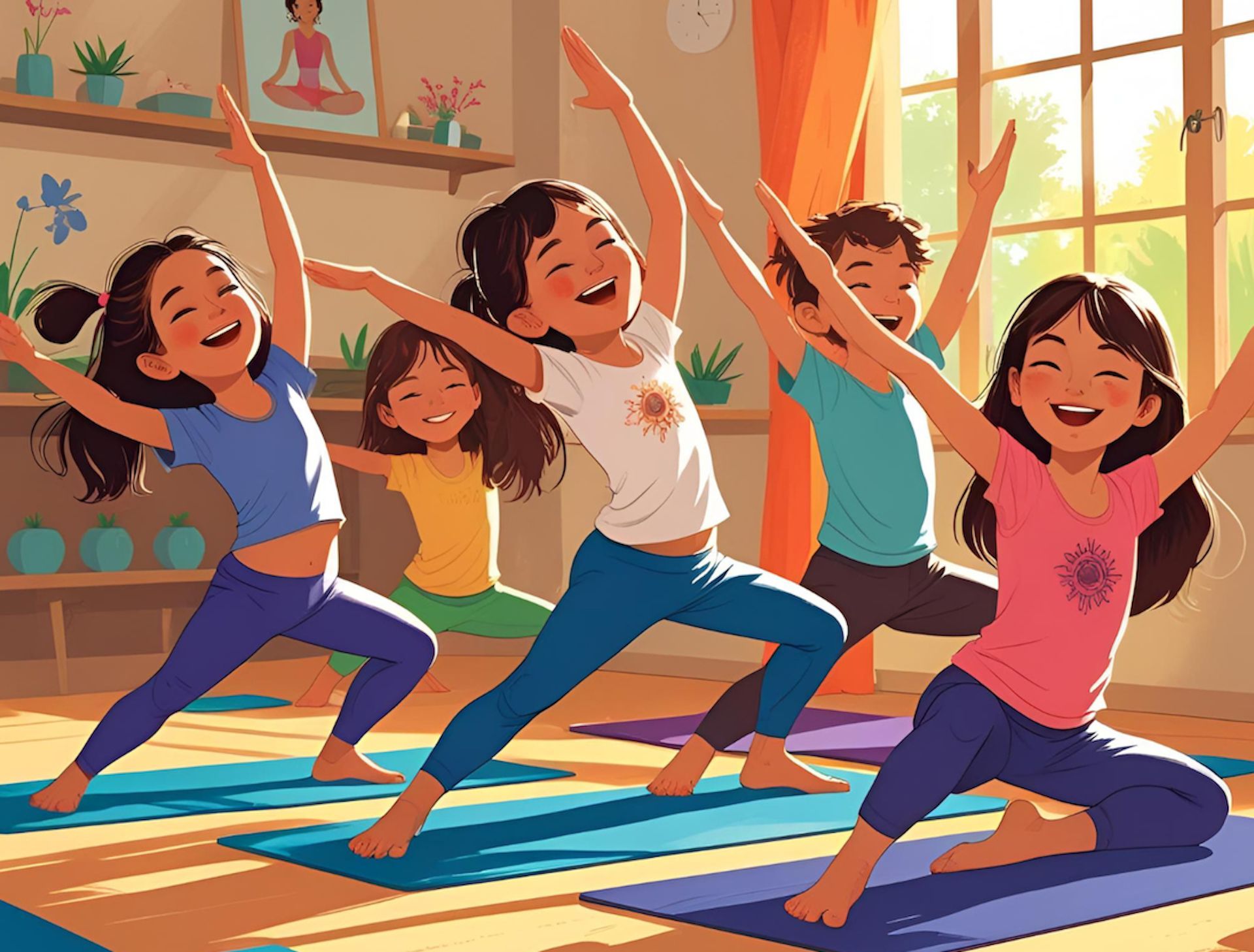 Atelier de yoga pour les 7-11 ans