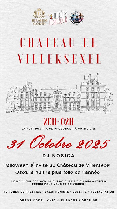 Halloween s'invite au château de Villersexel