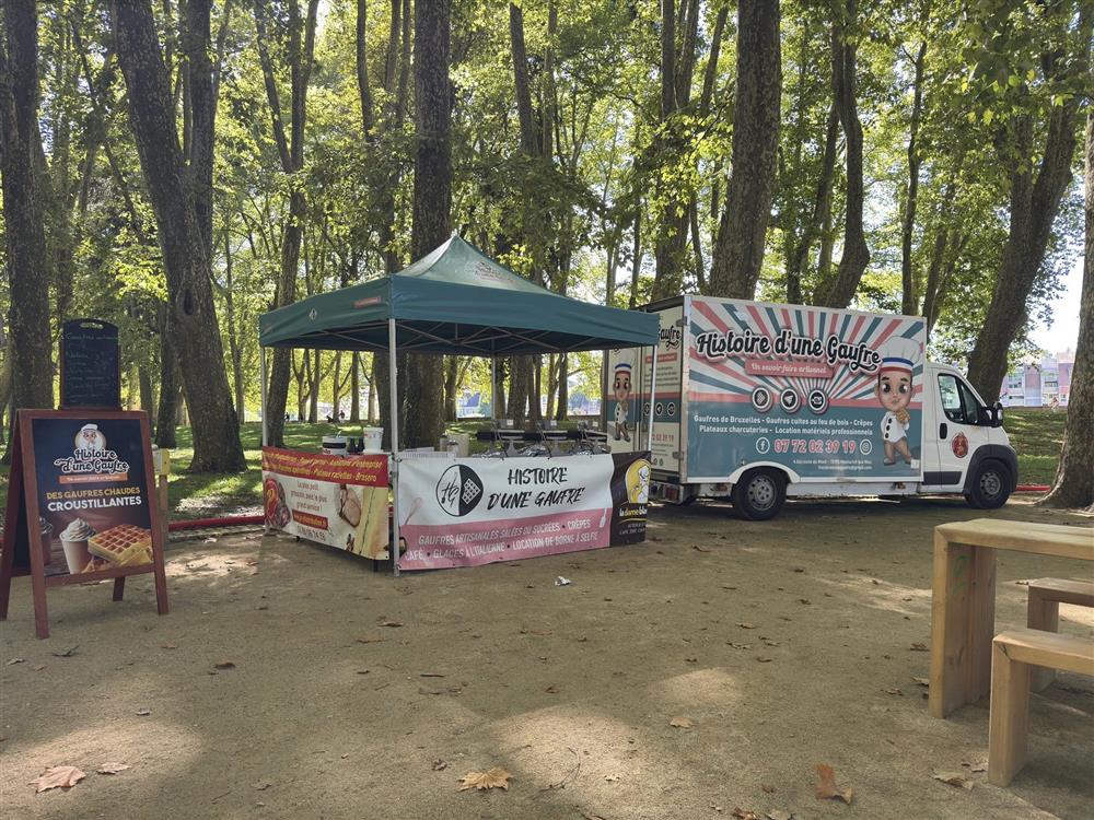 Food-truck Histoire d'une gaufre
