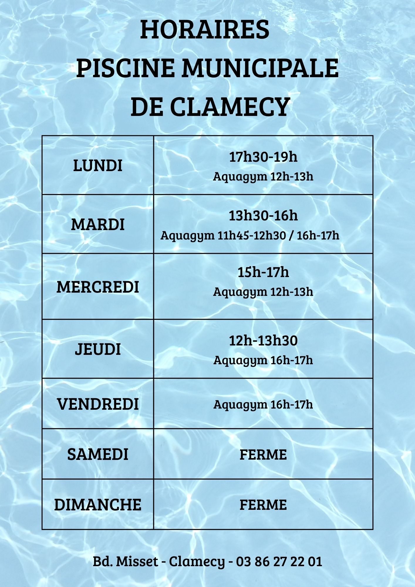 Piscine municipale de Clamecy