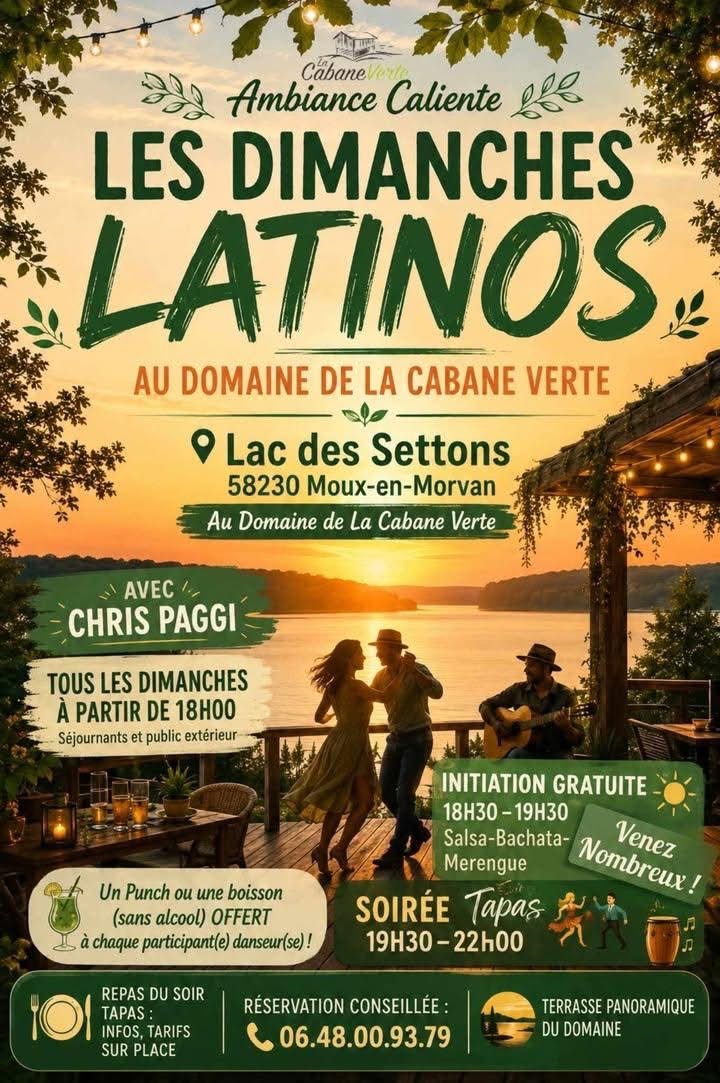 Les dimanches latino avec Chris Paggi