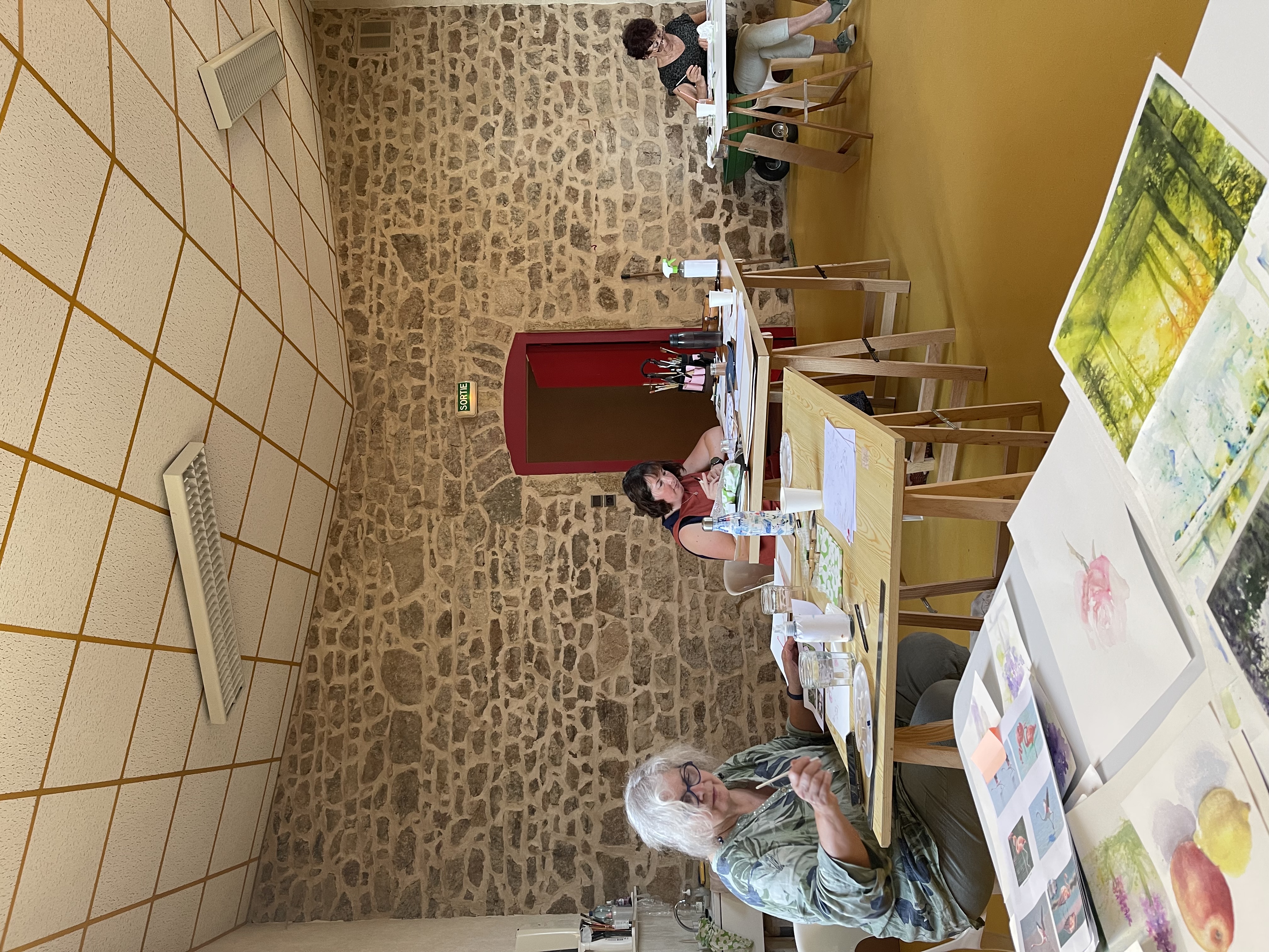 Atelier aquarelle mai 2024