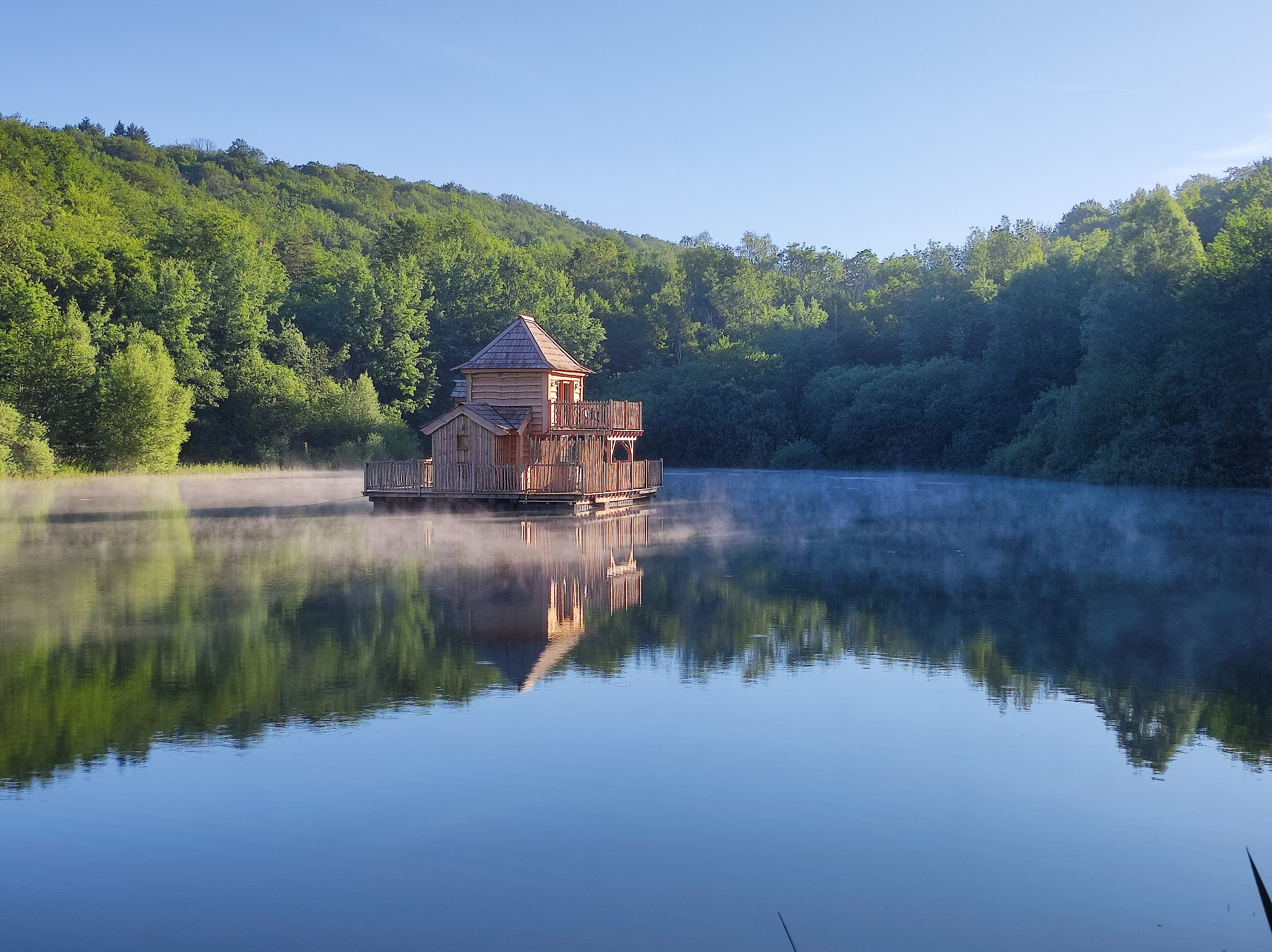 CABANE FLOTTANTE SPA - Domaine de la Combe Rossignol