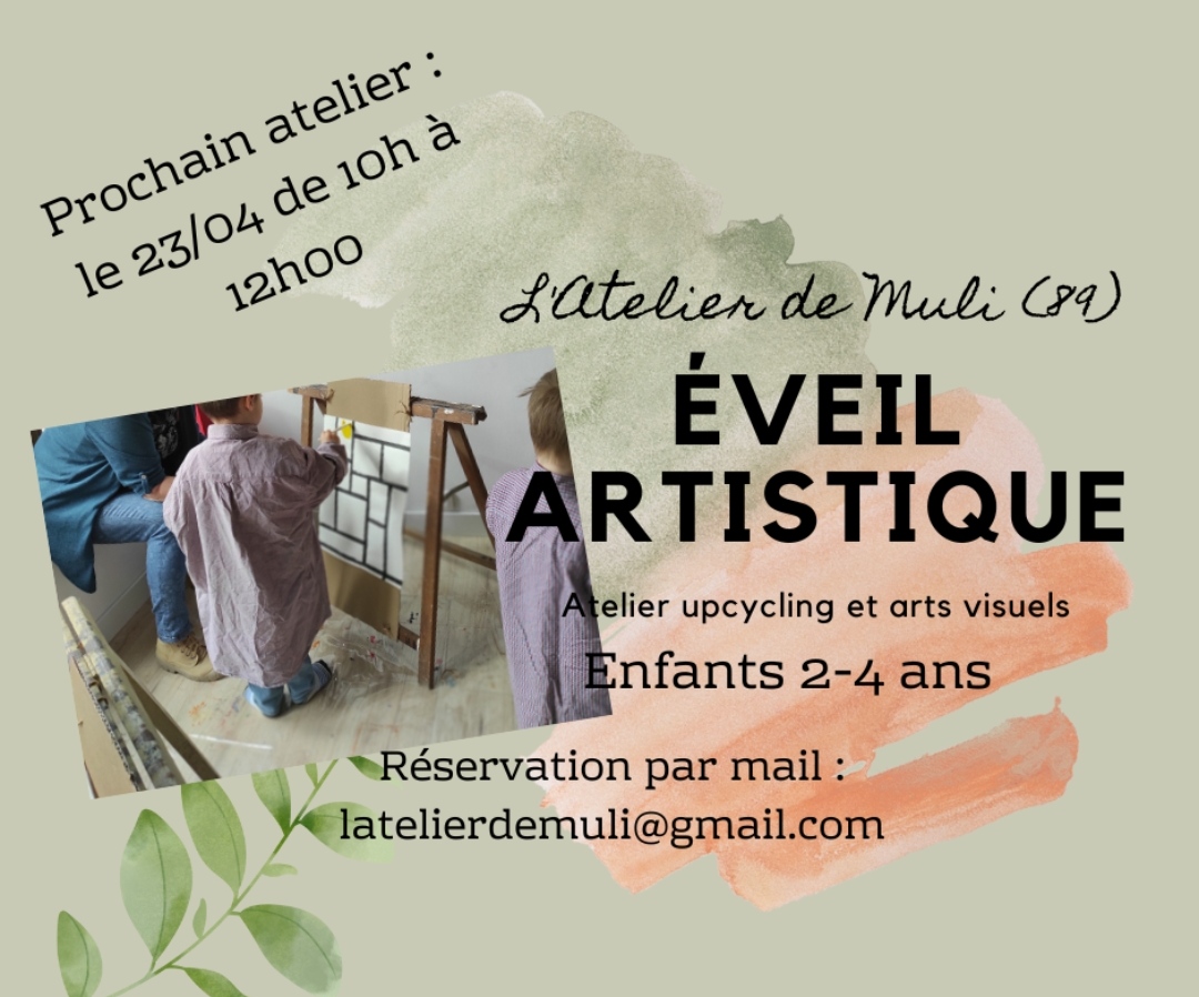 Atelier eveil artistique 23/04