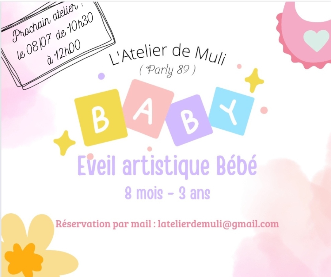 Eveil artistique et sensoriel bébé