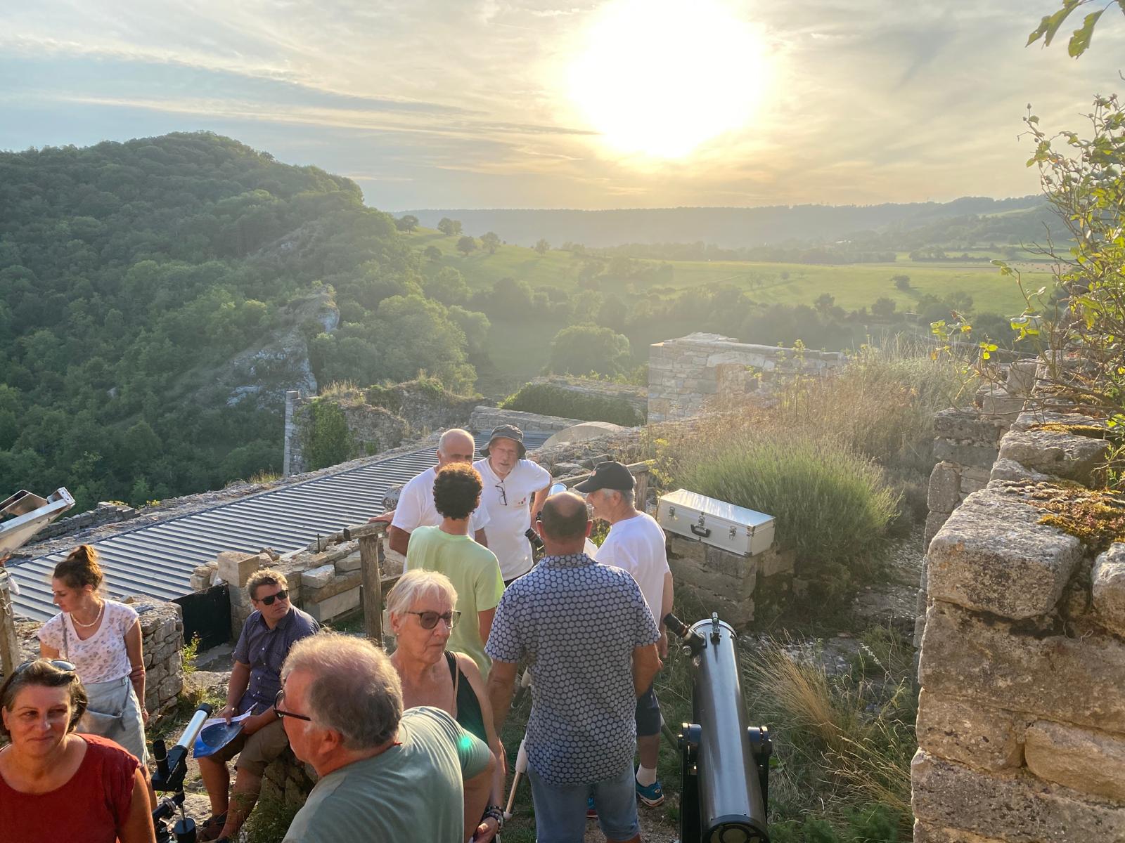 Nuits des étoiles au château de Mâlain