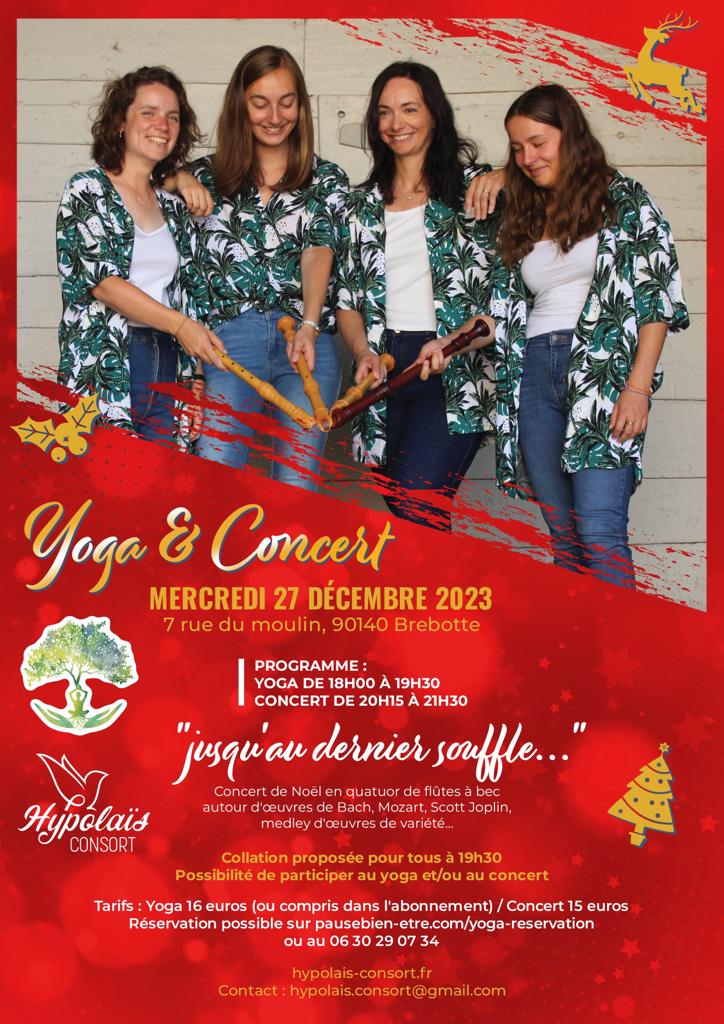 Yoga et Concert La Pause Bien-être