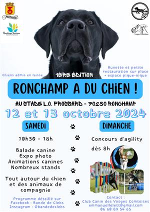 Ronchamp a du Chien ! 