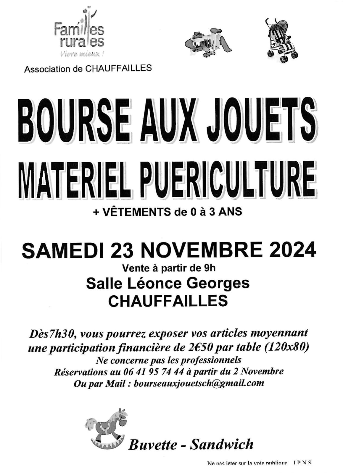 Bourse aux jouets 