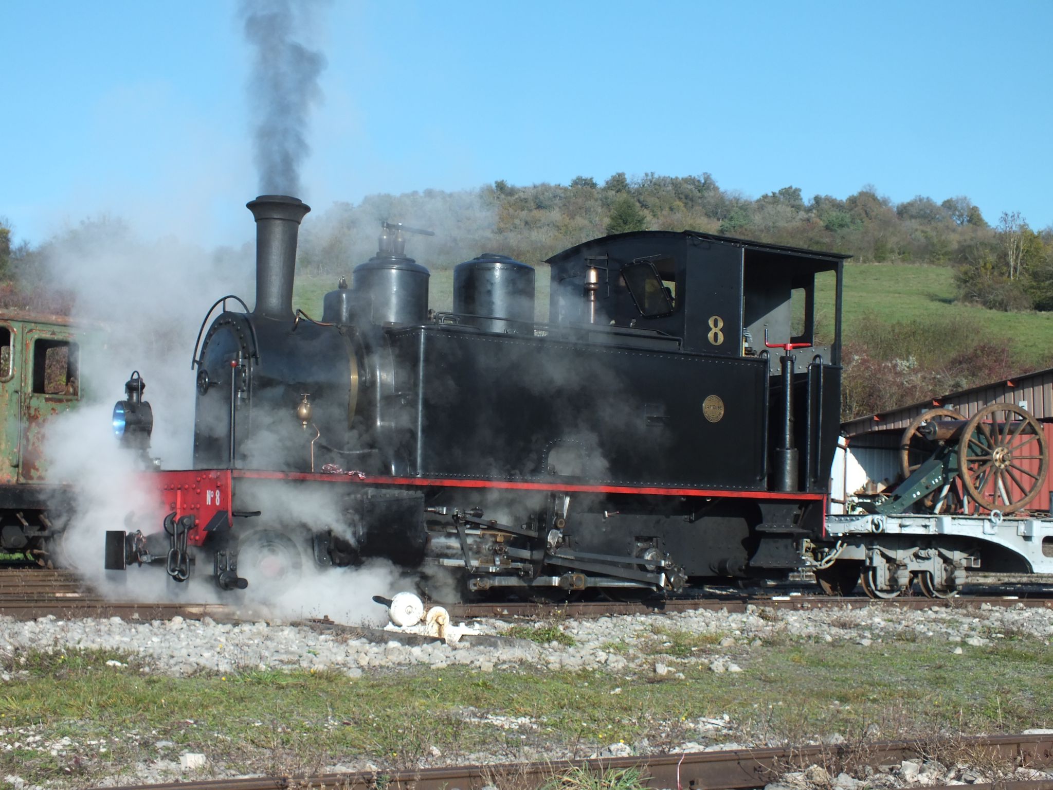 locomotive Chemin de fer de la Vallée de l'Ouche