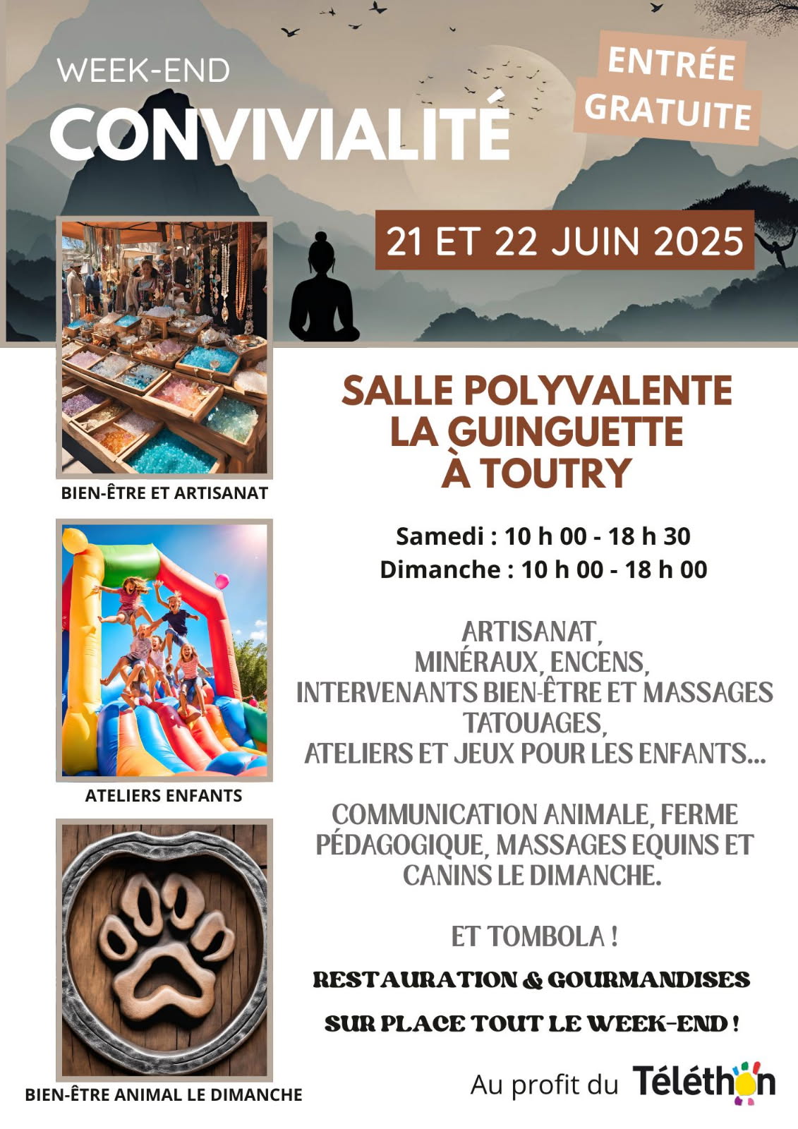 Théléthon - Week Hend convivialité