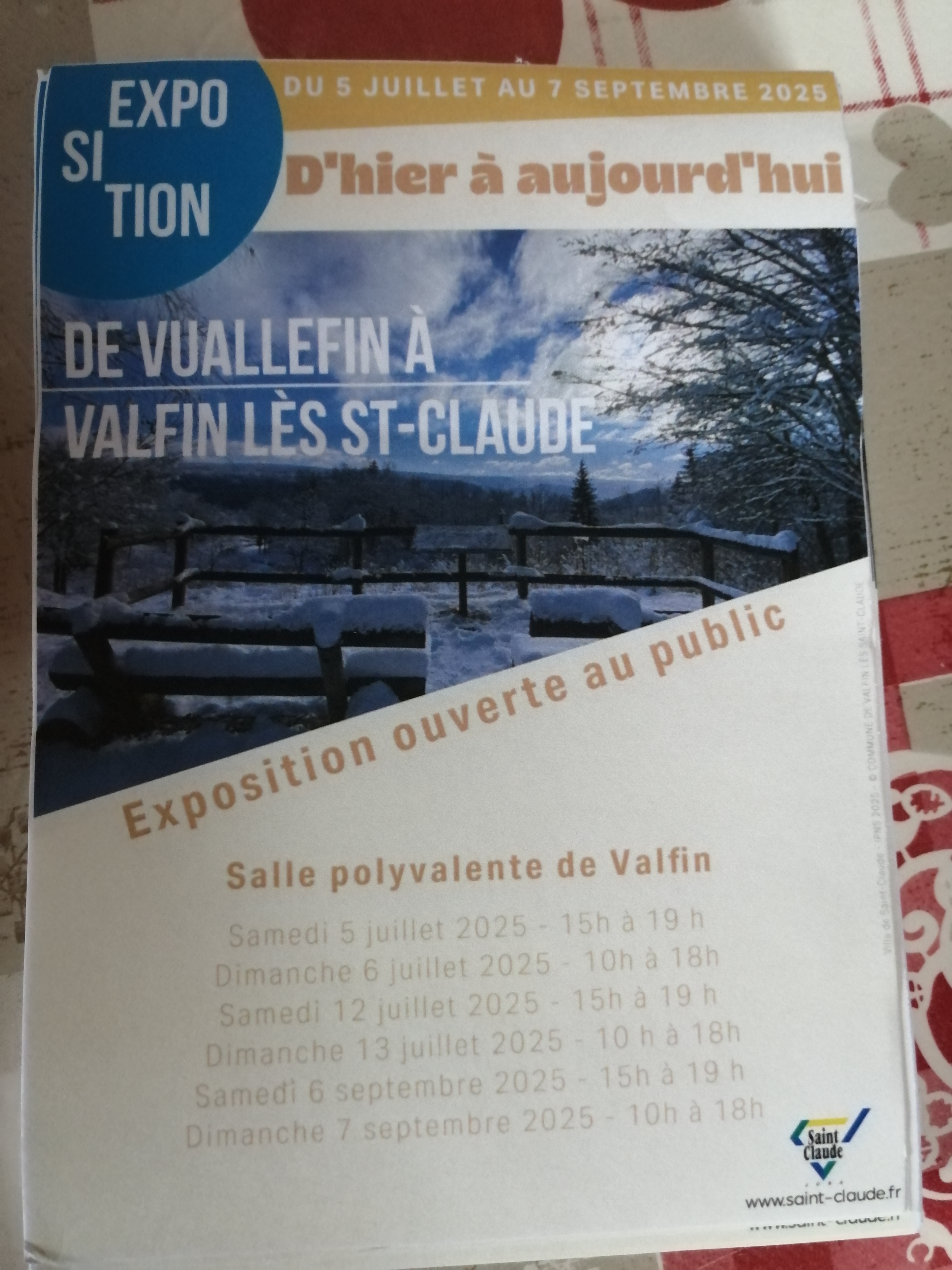De Vuallefin à Valfin les st Claude 