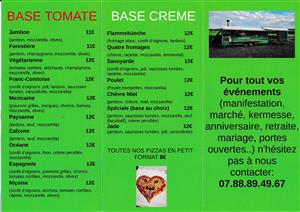 Food-truck La Barak'a pizzas