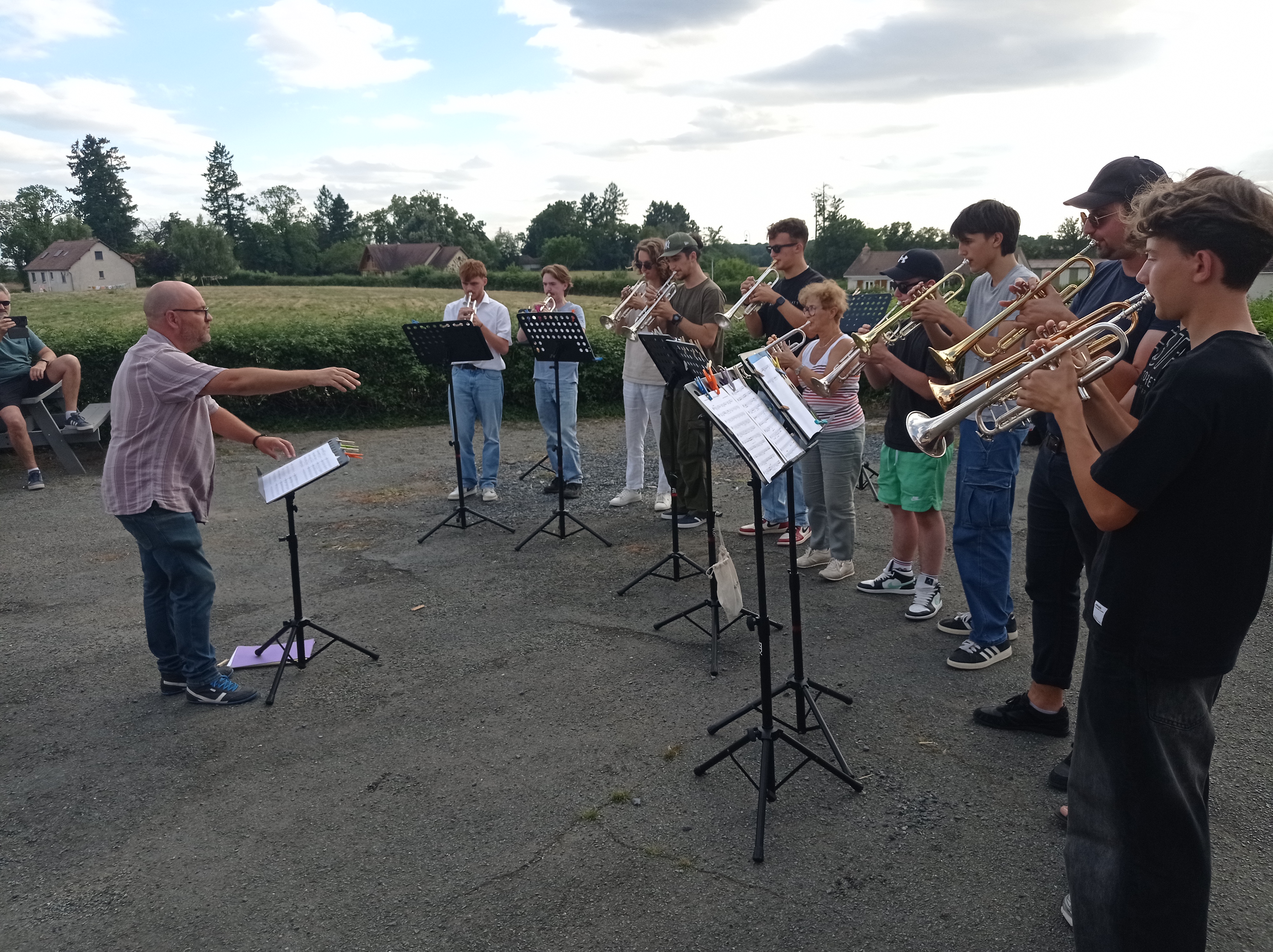 Concert des trompettistes stagiaires :  : 17ème Académie lez'arts en Bourbonnie en partenariat avec la CCEALS