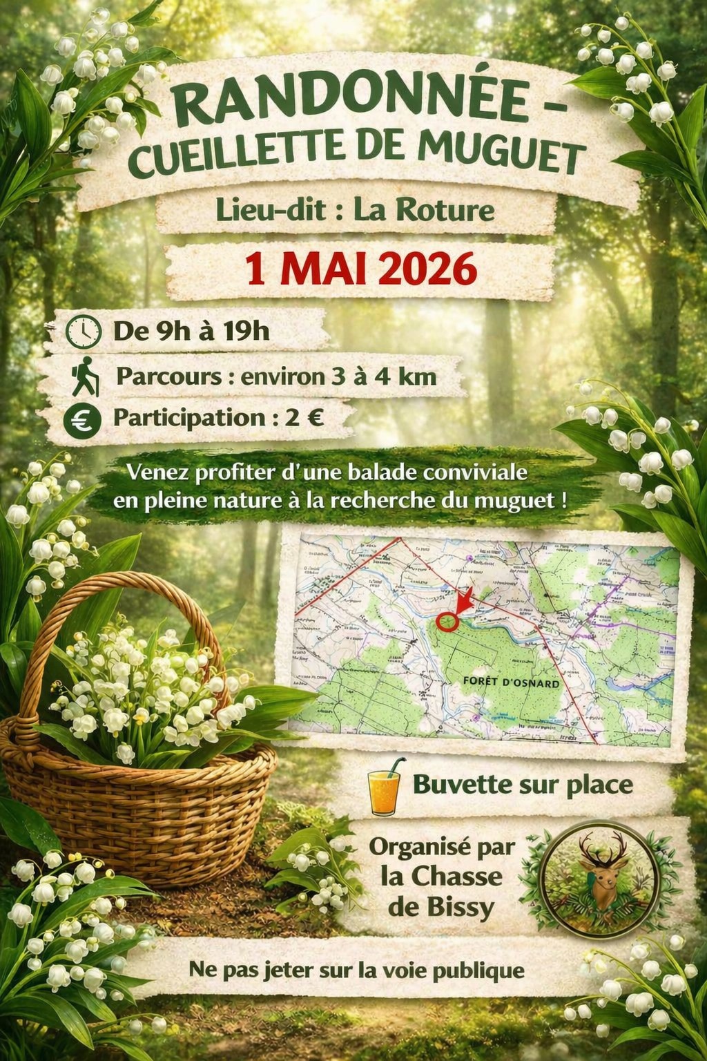 Randonnée-Cueillette du Muguet