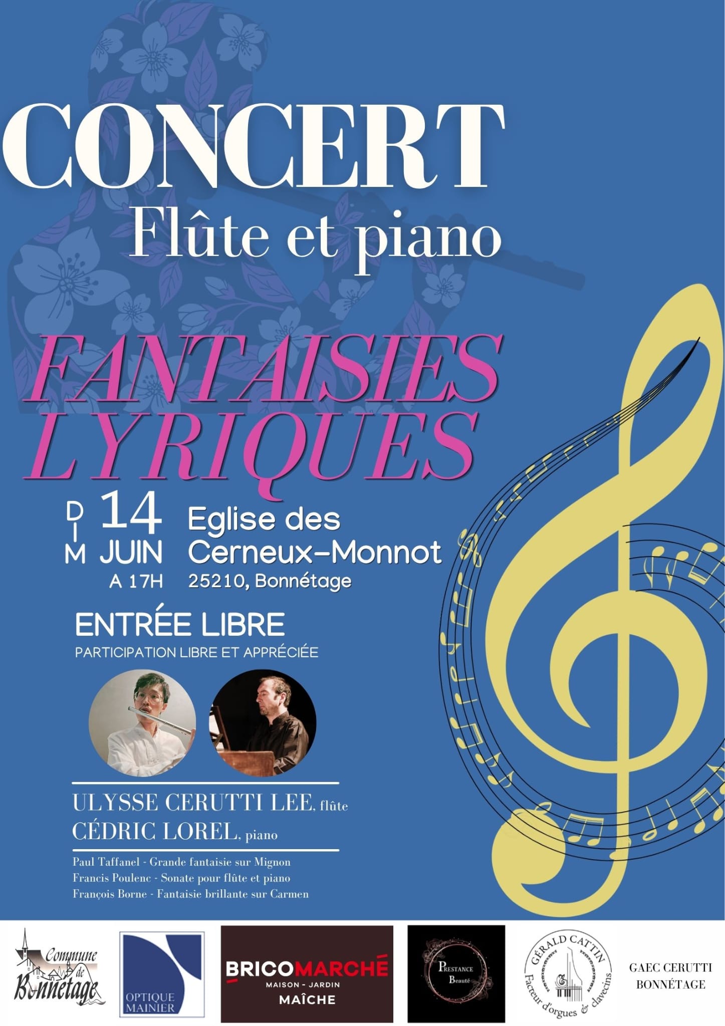 Concert - Fantaisies Lyrics