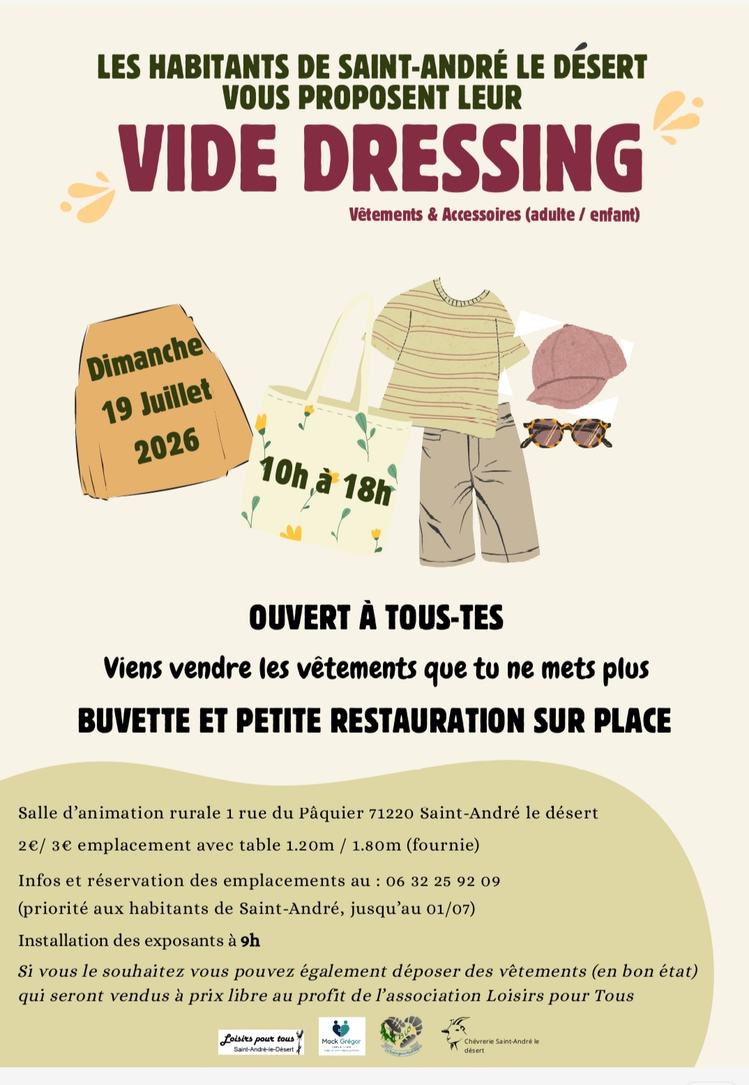 Vide dressing