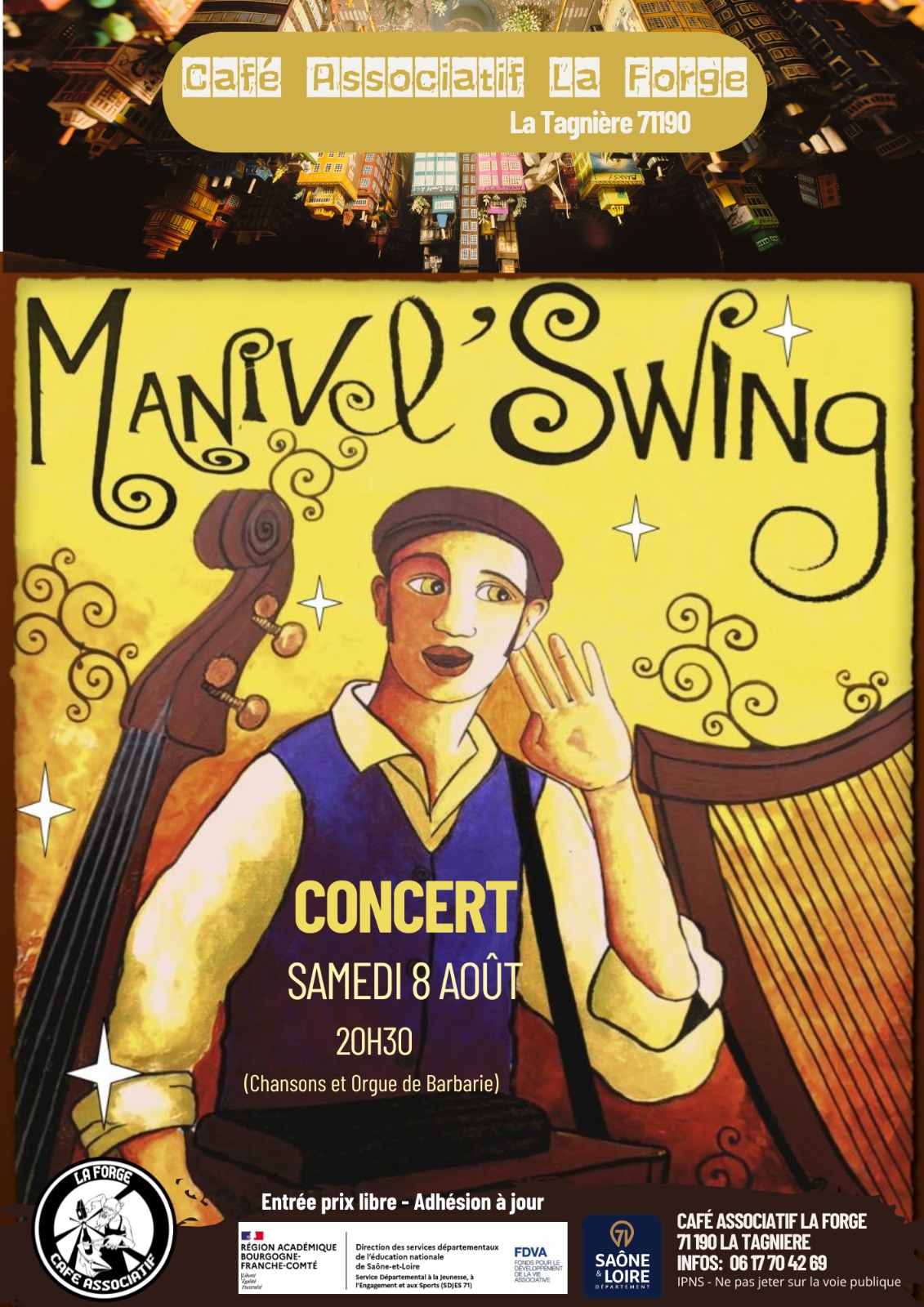 Concert Manivel'Swing