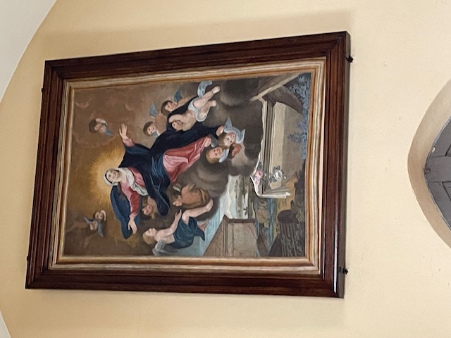 Visite de la chapelle de la Croix Bouthier