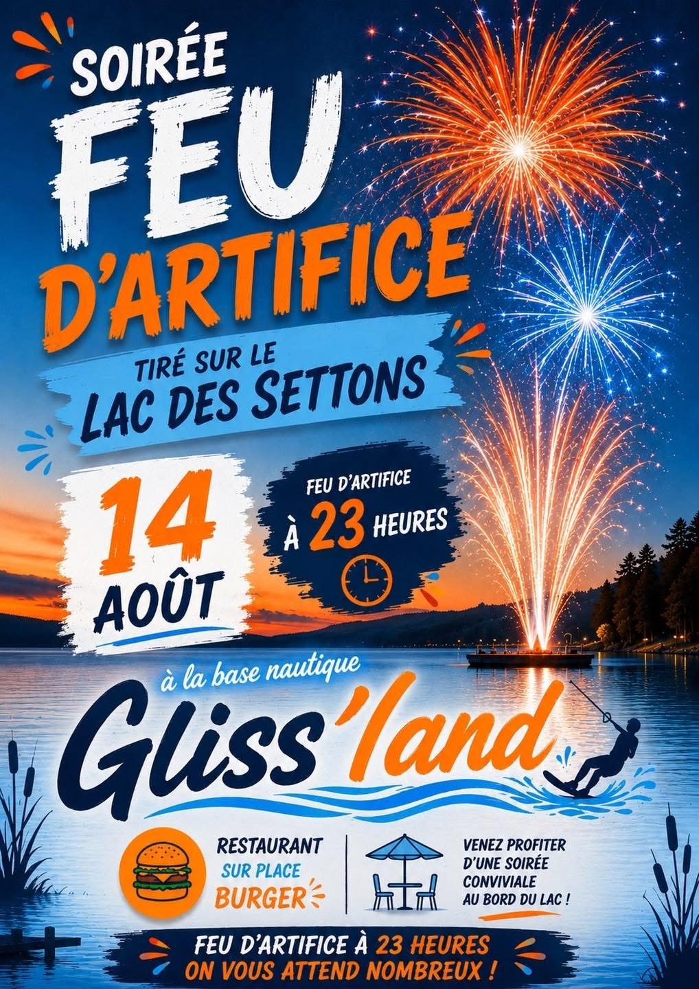 Soirée feu d'artifice