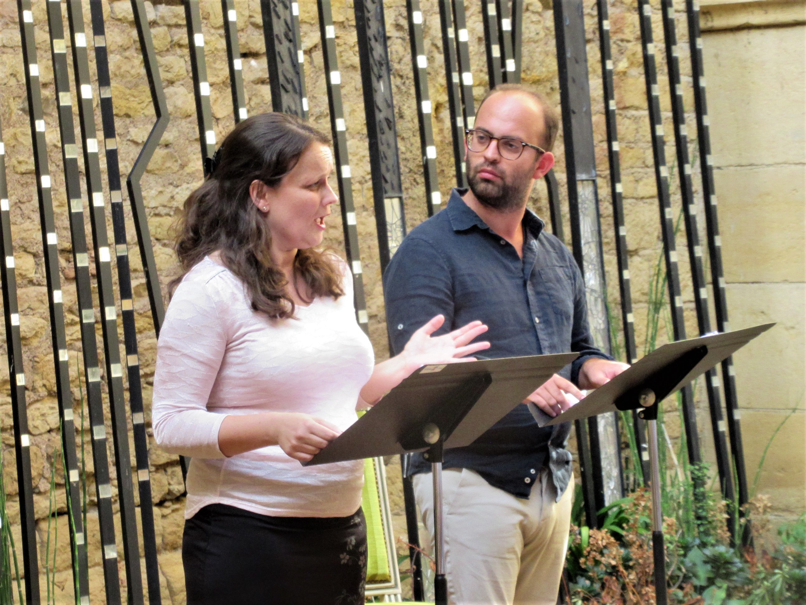 Mickaëlle Patier et Jean-Cyprien Chenberg