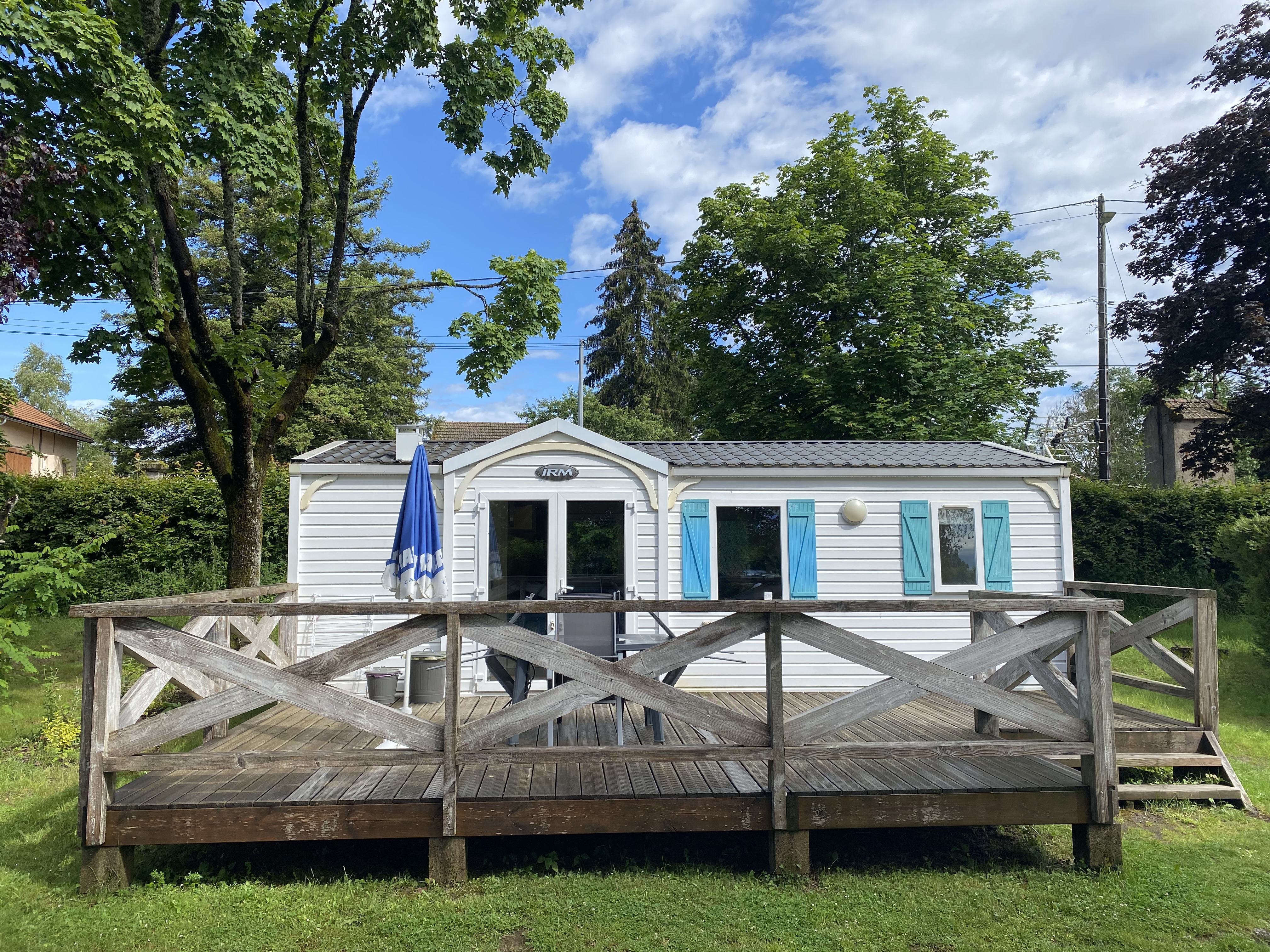 Mobil-home du camping de l'étang du Goulot