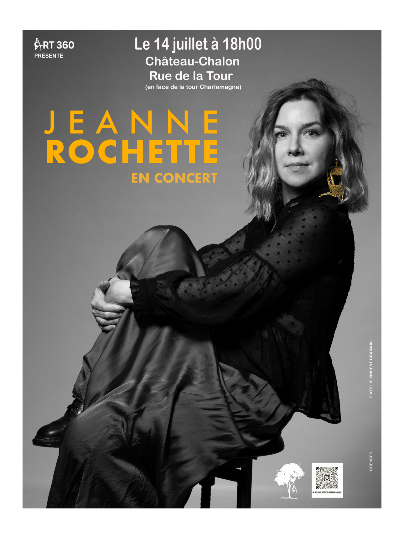 Concert Jeanne Rochette - La Guinguette de Château-Chalon