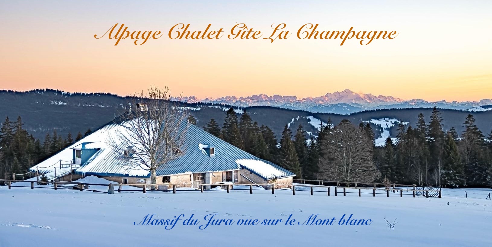 Alpage La Champagne Gîte de groupes