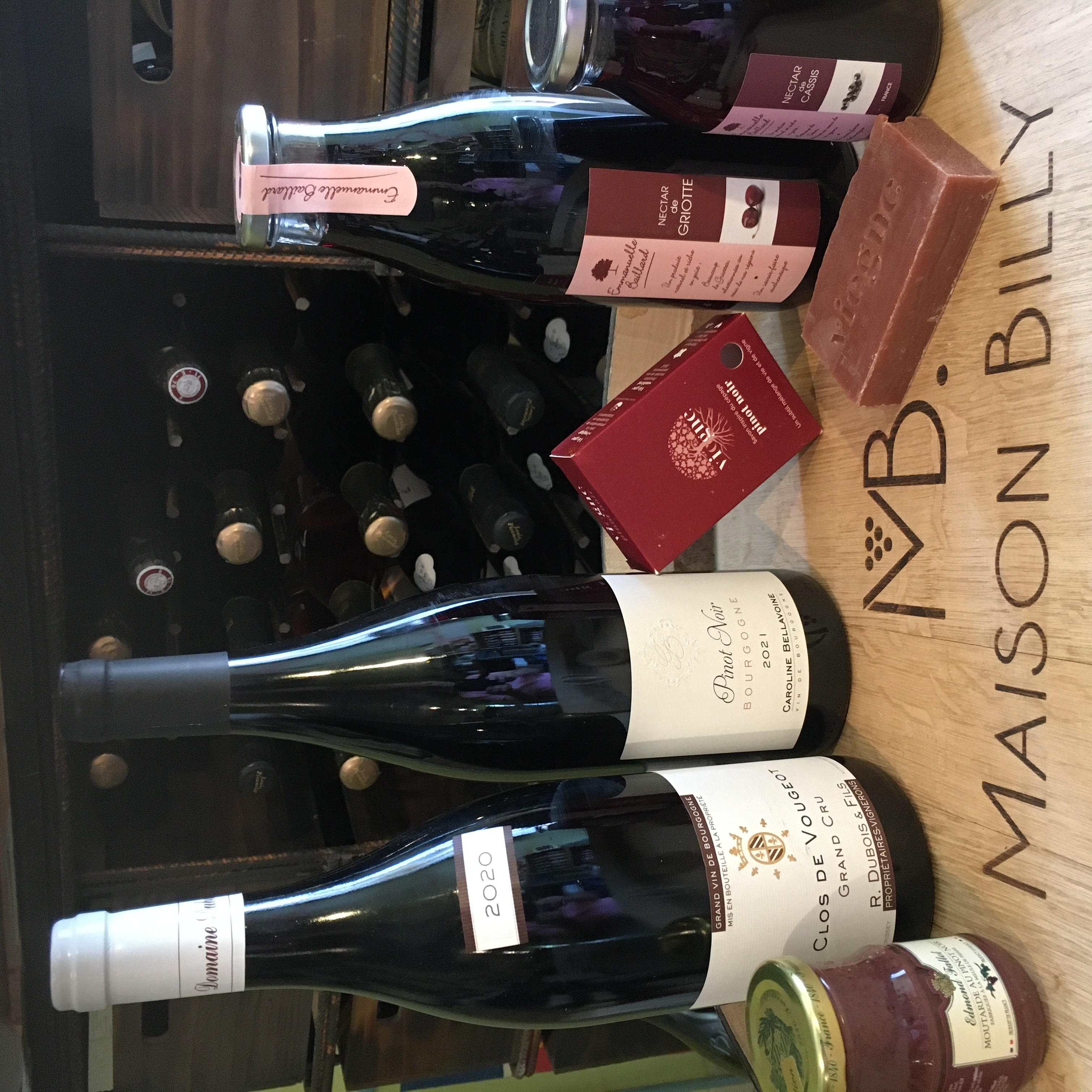 vins nectars savons rouge