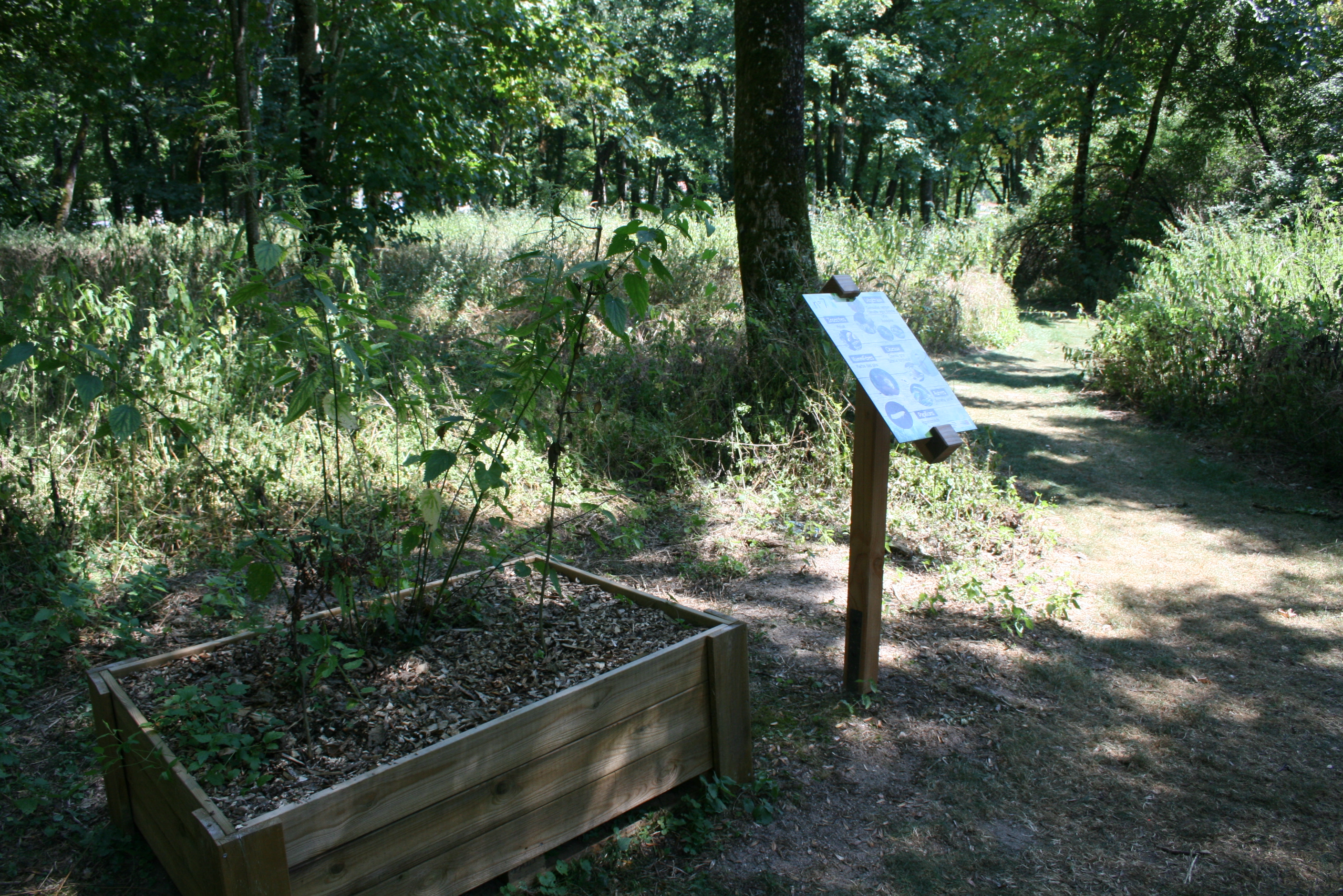 Sentier sensoriel de l'île de Caqueret