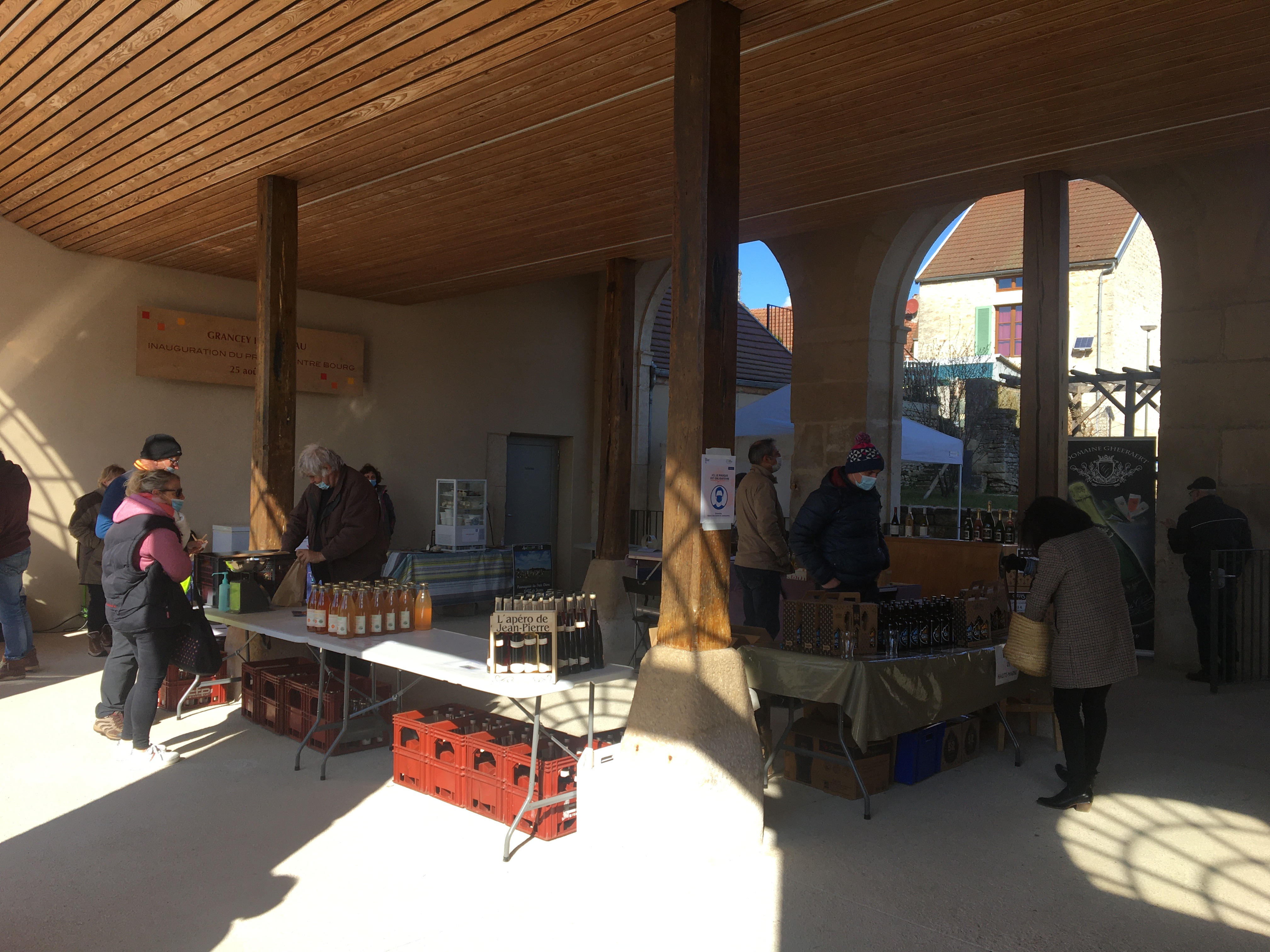 Marché sous les halles