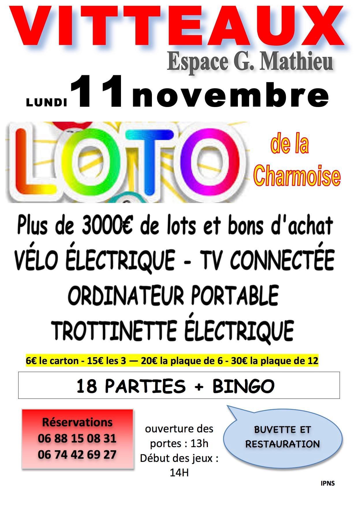 LOTO du 11 novembre