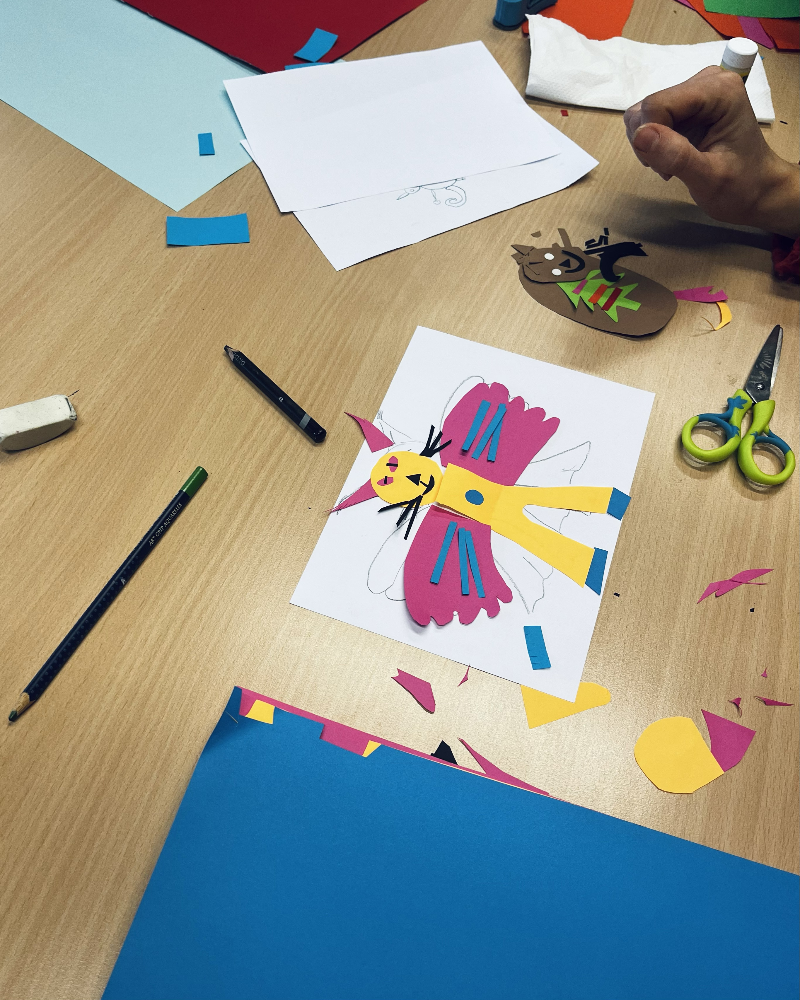 Atelier des Savoir-Faire - Graines d'artisans : Collage Esprit de la nature