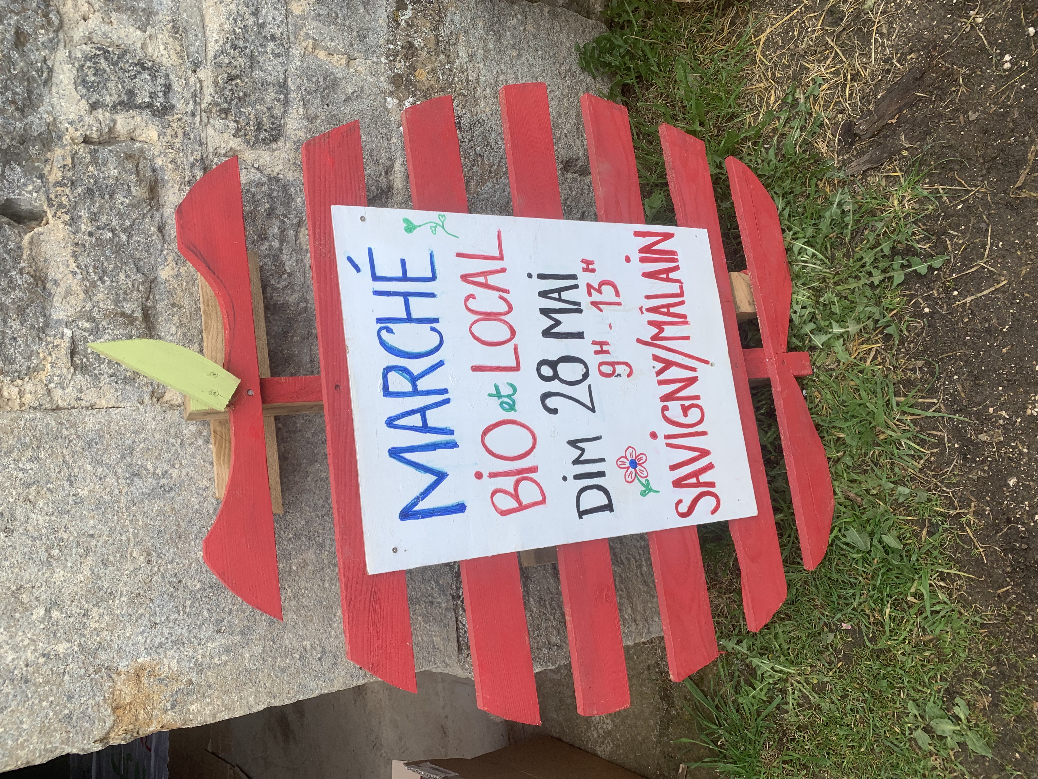 Marché bio et local Savigny