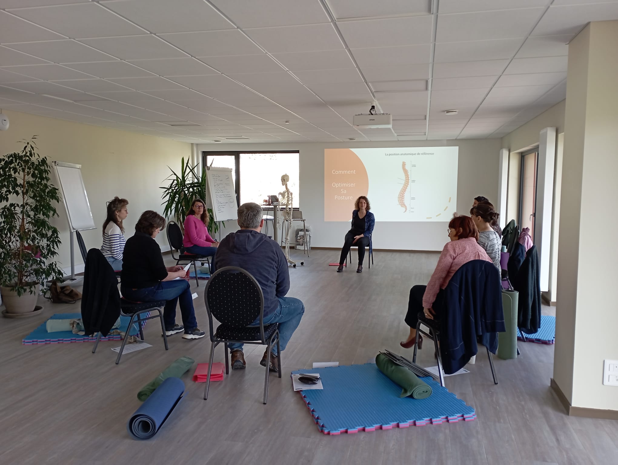 Atelier prévention TMS position assise