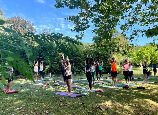 Yoga en extèrieur